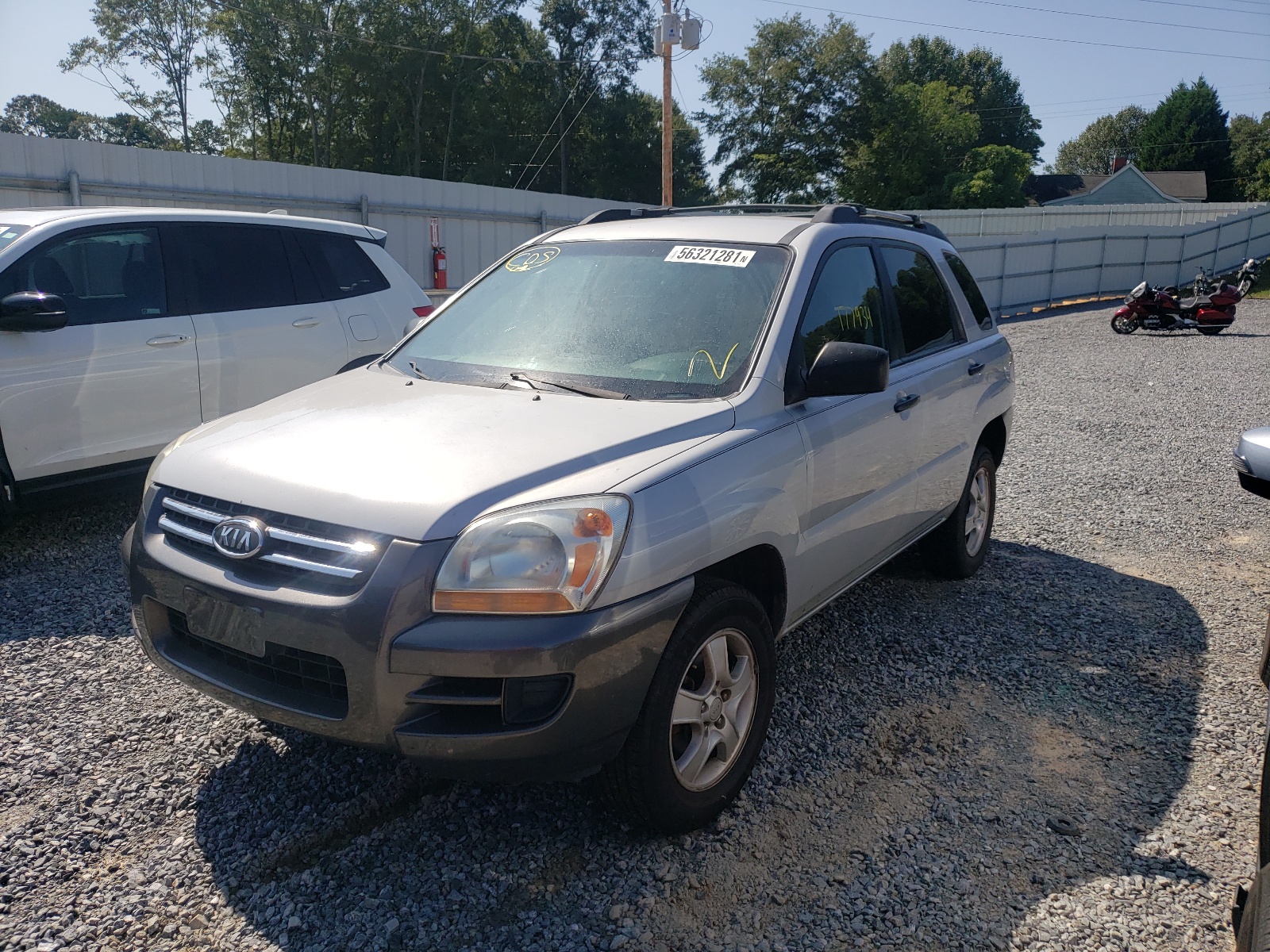 Photo 2 from auction – 2007 KIA SPORTAGE L with VIN KNDJF724977448637