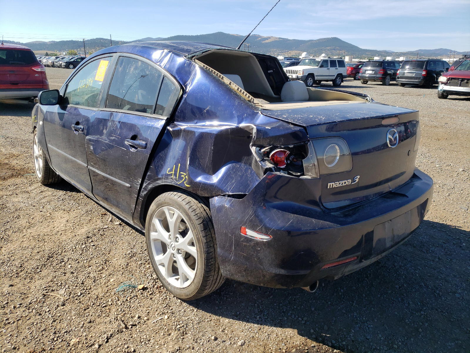 Photo 3 from auction – 2009 MAZDA 3 I with VIN JM1BK32G591204234