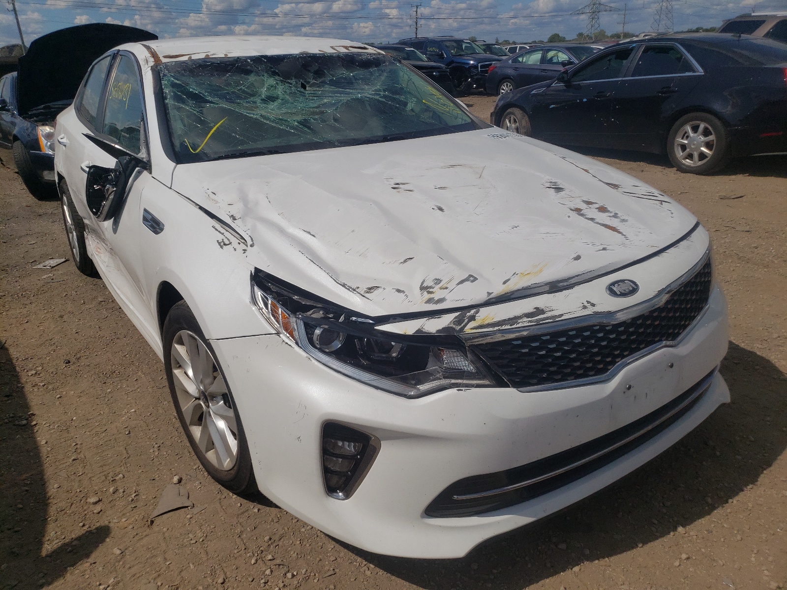 Photo 1 from auction – 2018 KIA OPTIMA LX with VIN 5XXGT4L34JG224519