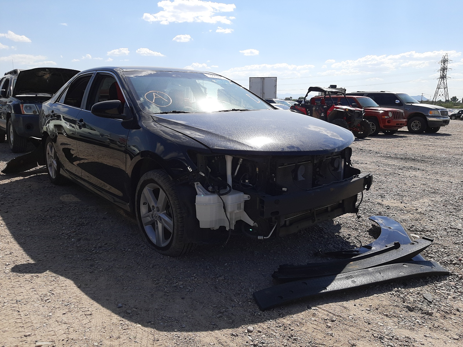 TOYOTA CAMRY BASE 2012 with VIN 4T1BF1FK1CU014519 - Photo from auction