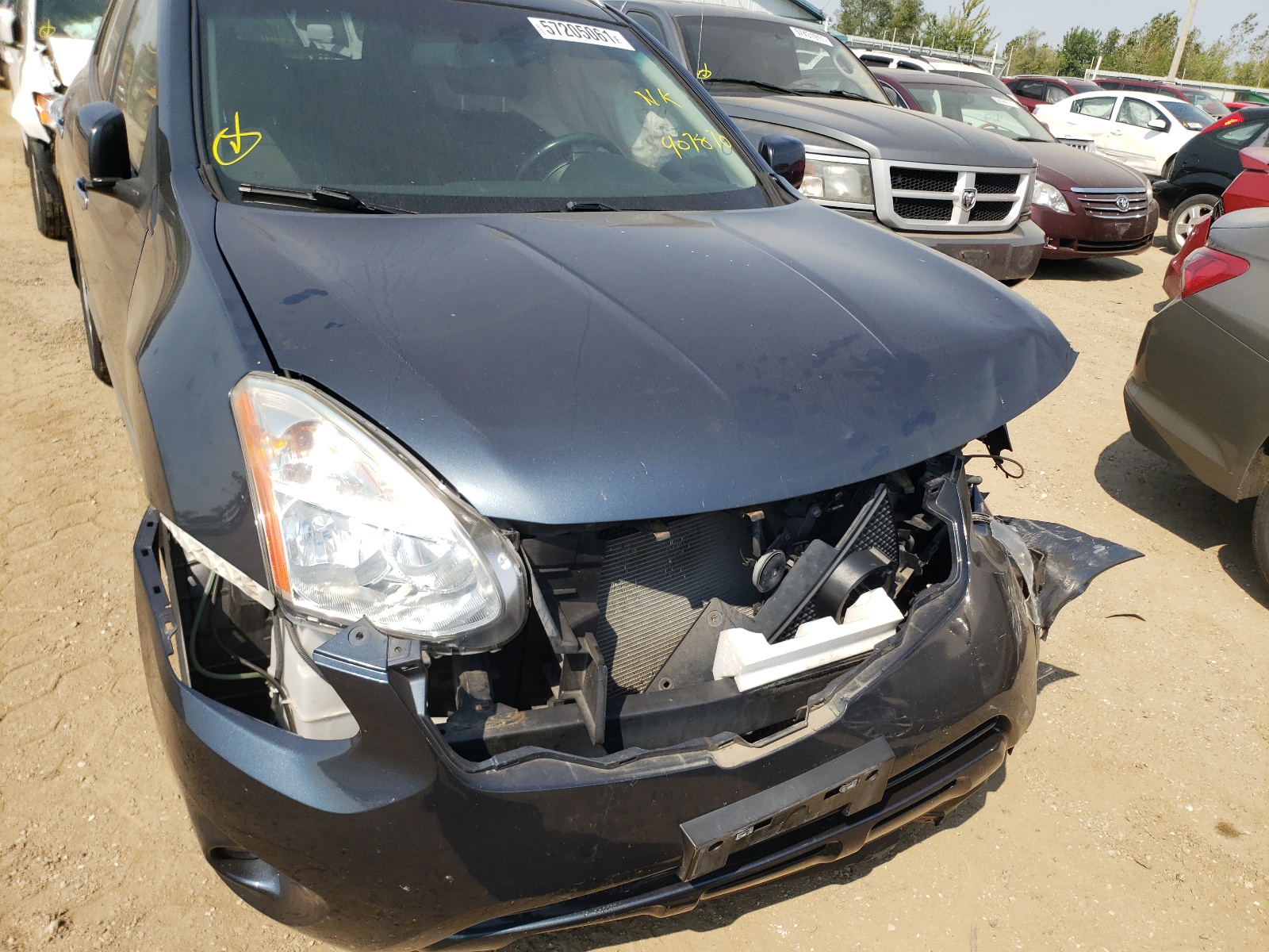 Photo 9 from auction – 2012 NISSAN ROGUE S with VIN JN8AS5MV5CW407870
