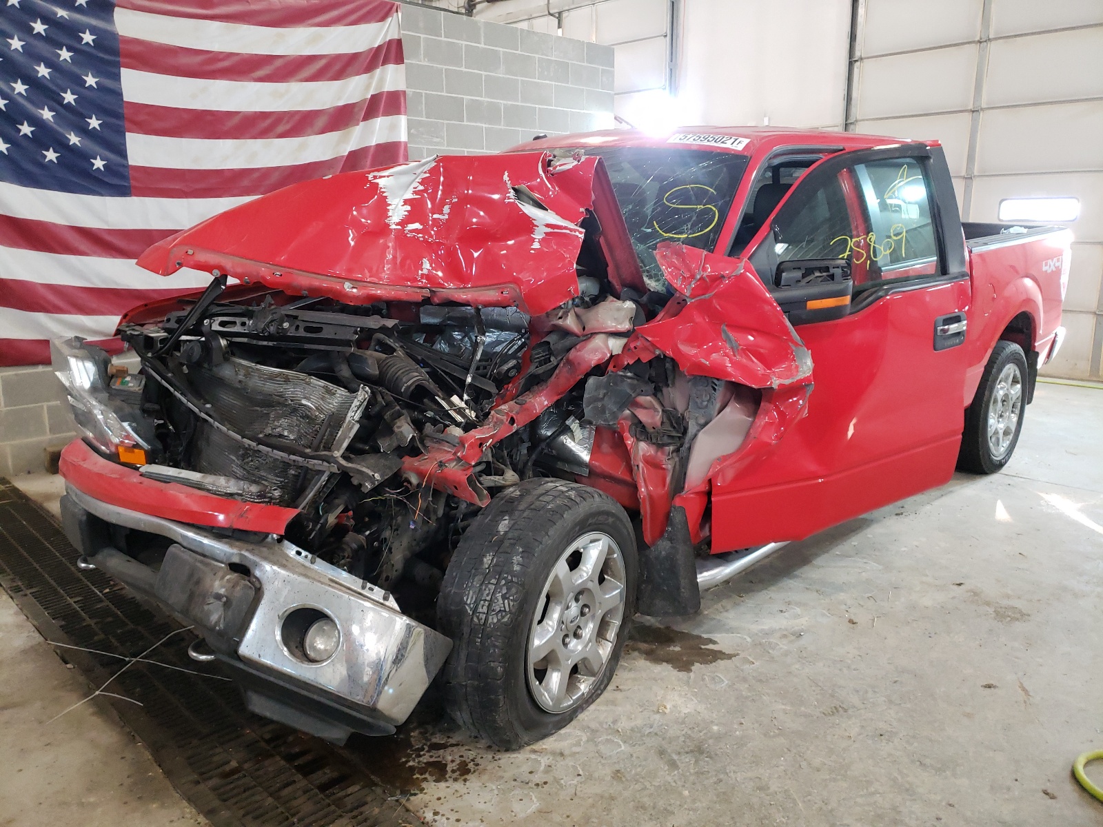 Photo 2 from auction – 2014 FORD F150 SUPER with VIN 1FTFW1EF1EKF22885