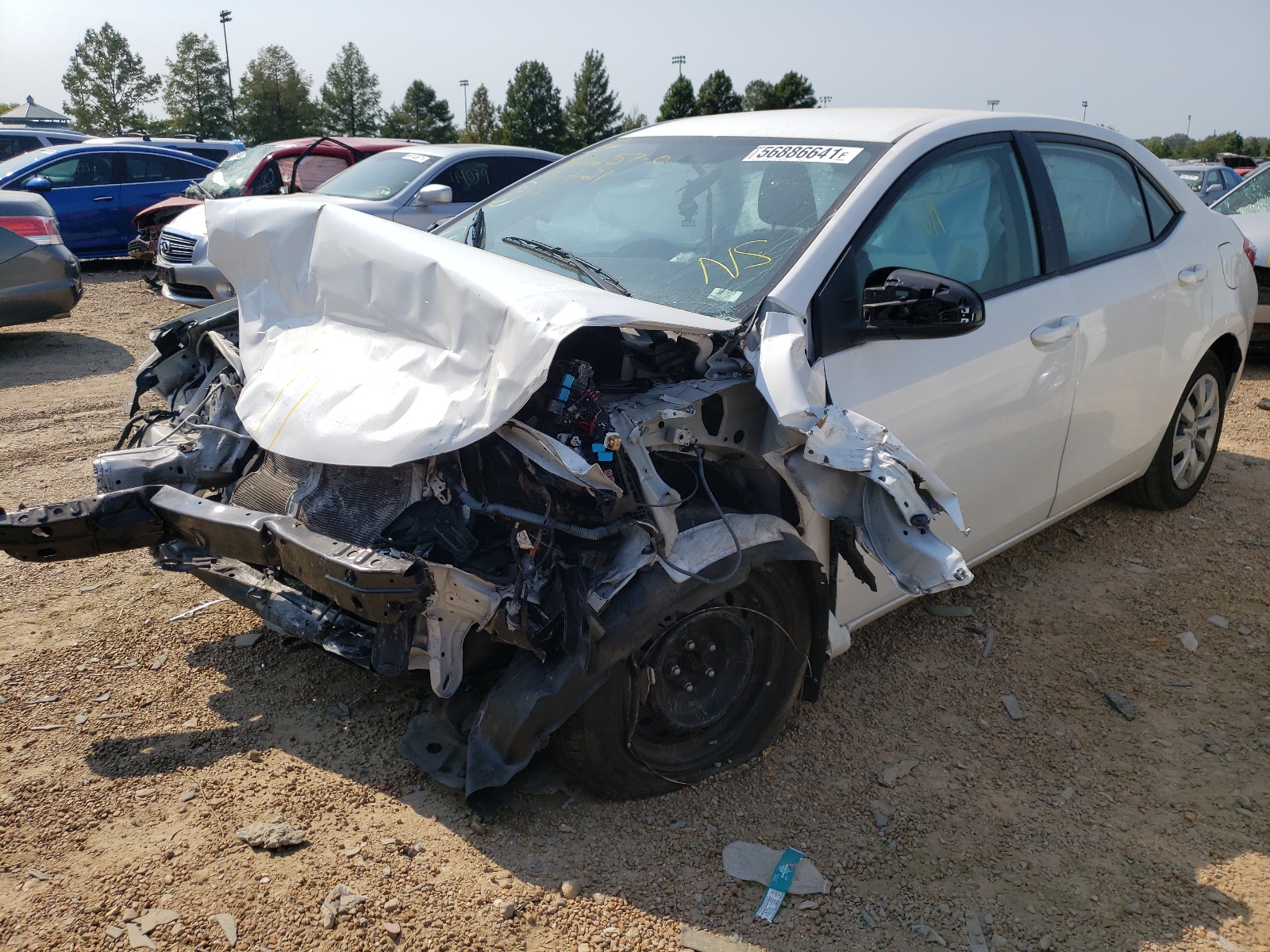 Photo 2 from auction – 2016 TOYOTA COROLLA L with VIN 2T1BURHE0GC561137