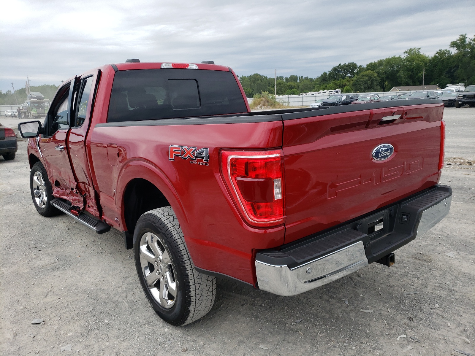 Photo 3 from auction – 2021 FORD F150 SUPER with VIN 1FTFX1E51MKD65507