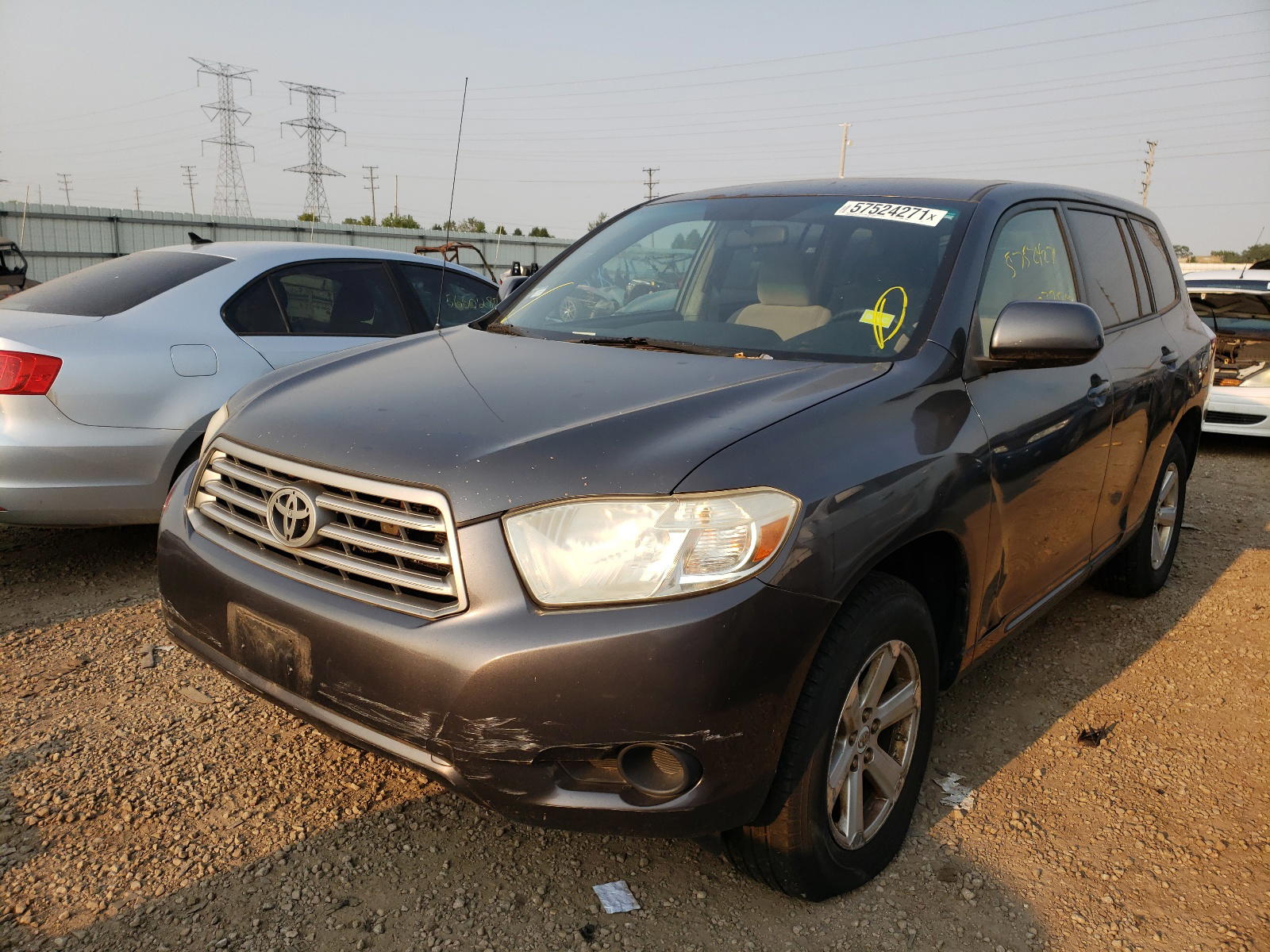 Photo 2 from auction – 2008 TOYOTA HIGHLANDER with VIN JTEDS41A482046372