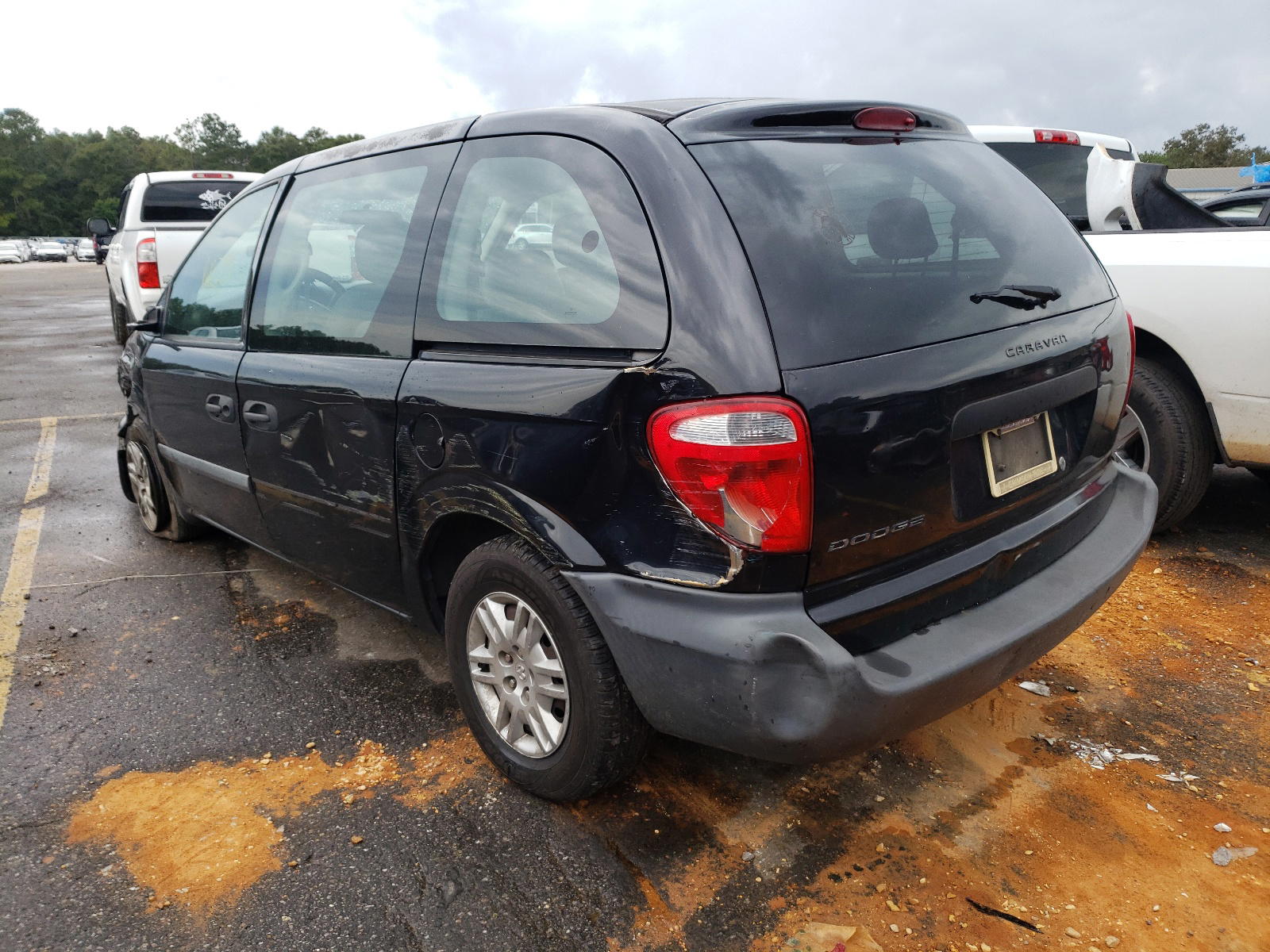 Photo 3 from auction – 2007 DODGE CARAVAN SE with VIN 1D4GP25B77B117656