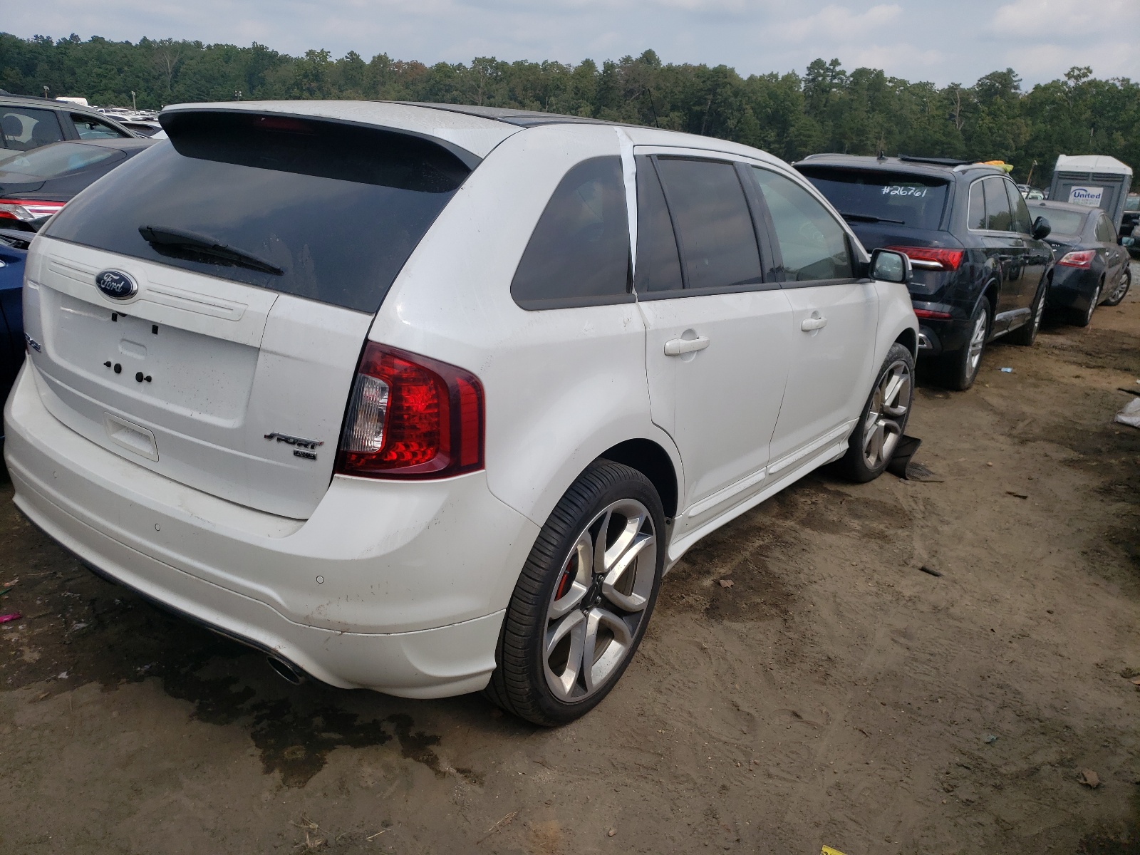 Photo 4 from auction – 2013 FORD EDGE SPORT with VIN 2FMDK4AK6DBA47181