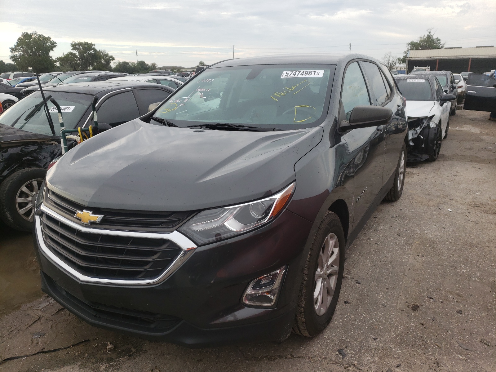 Photo 2 from auction – 2019 CHEVROLET EQUINOX LS with VIN 3GNAXHEV4KL126667