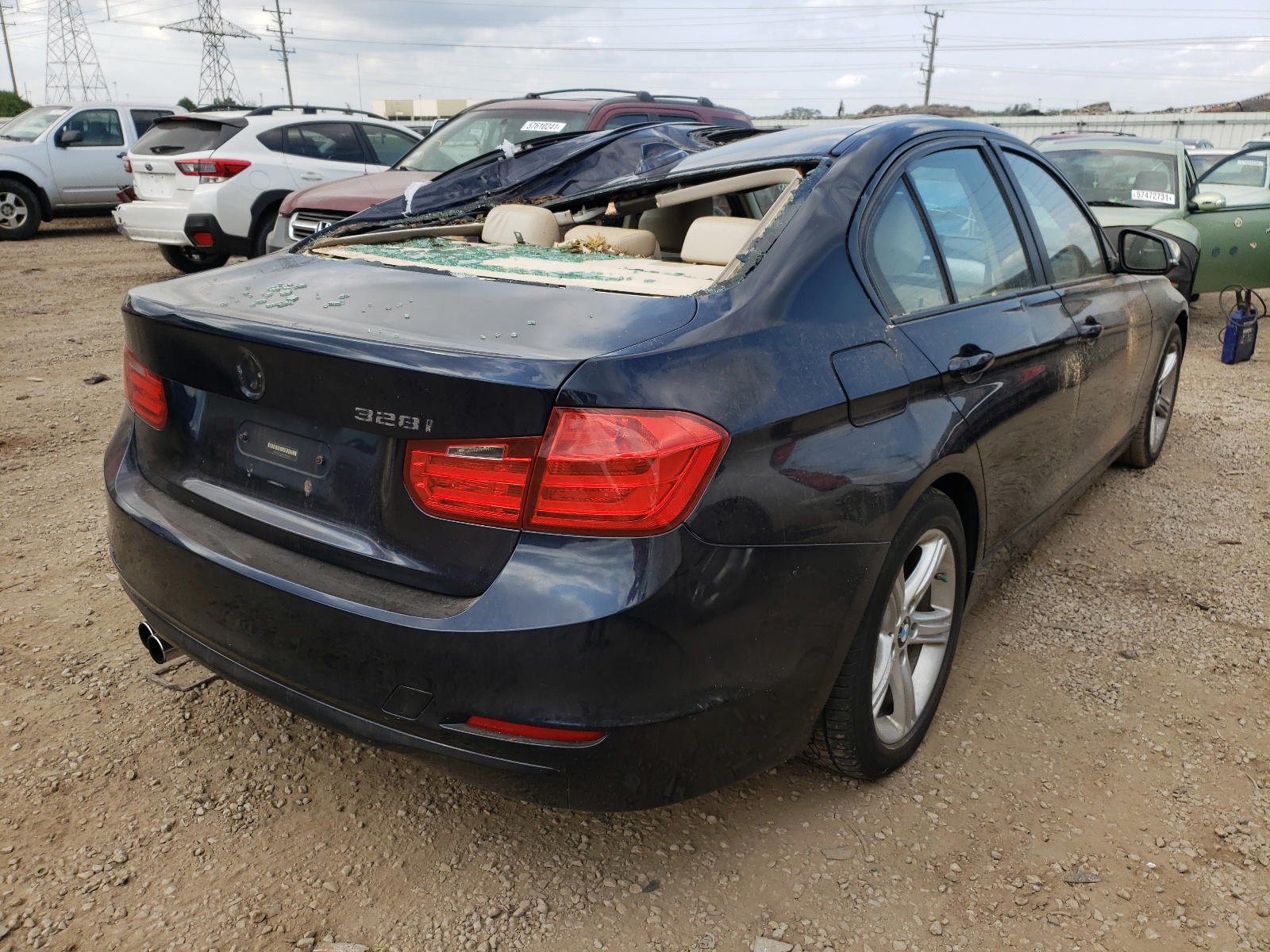 Photo 4 from auction – 2013 BMW 328 I with VIN WBA3A5G59DNP18998