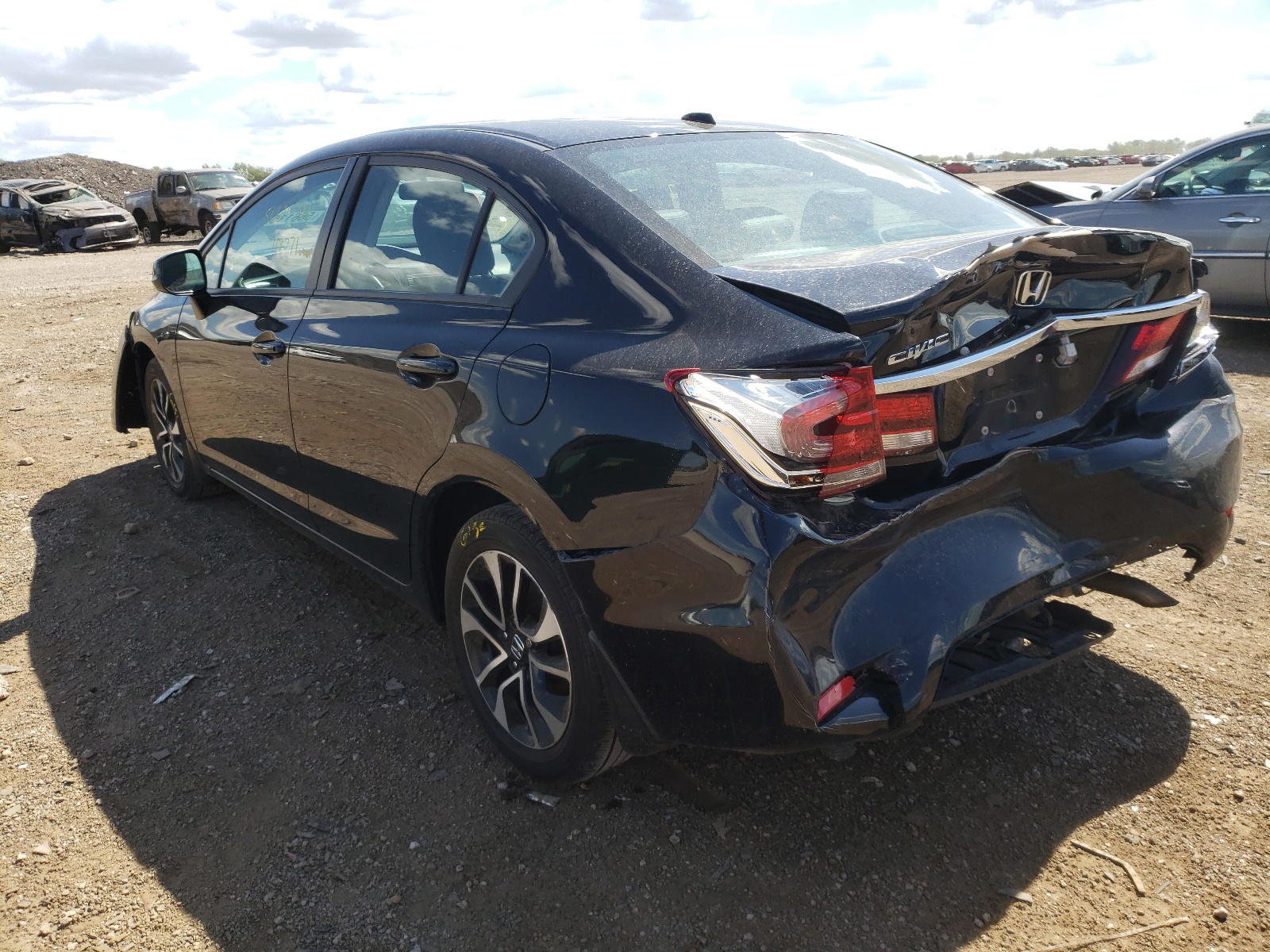 Photo 3 from auction – 2013 HONDA CIVIC EXL with VIN 19XFB2F93DE093583