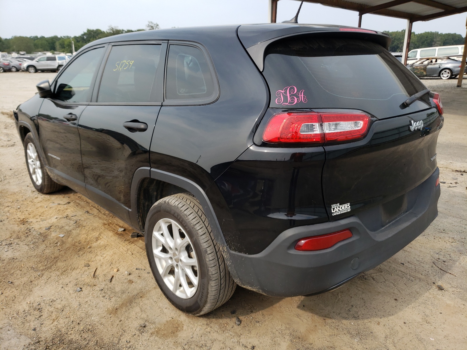 Photo 3 from auction – 2017 JEEP CHEROKEE S with VIN 1C4PJLABXHD232025