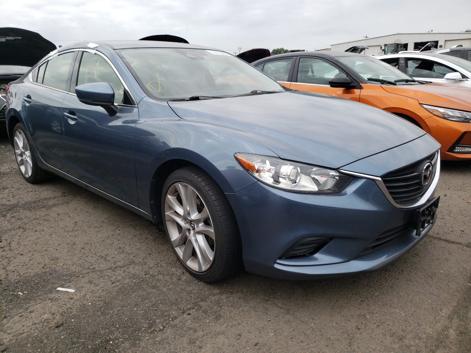 MAZDA 6 TOURING 2017 with VIN JM1GL1V54H1152207 - Photo from auction