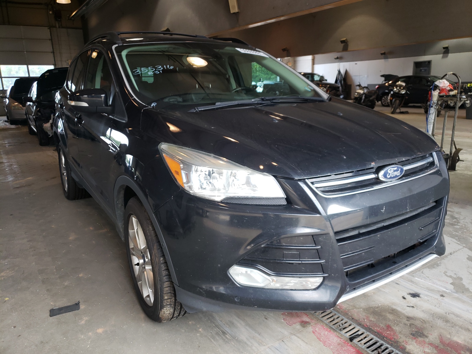 FORD ESCAPE SEL 2013 with VIN 1FMCU9H92DUB38500 - Photo from auction