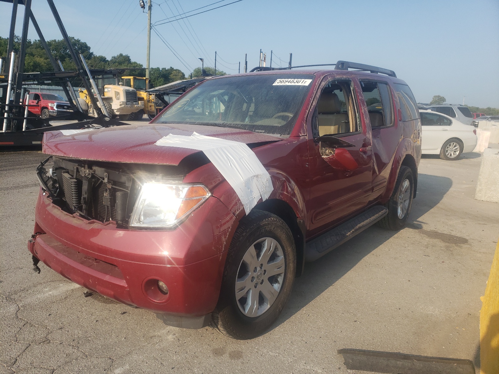 Photo 2 from auction – 2006 NISSAN PATHFINDER with VIN 5N1AR18W76C600123