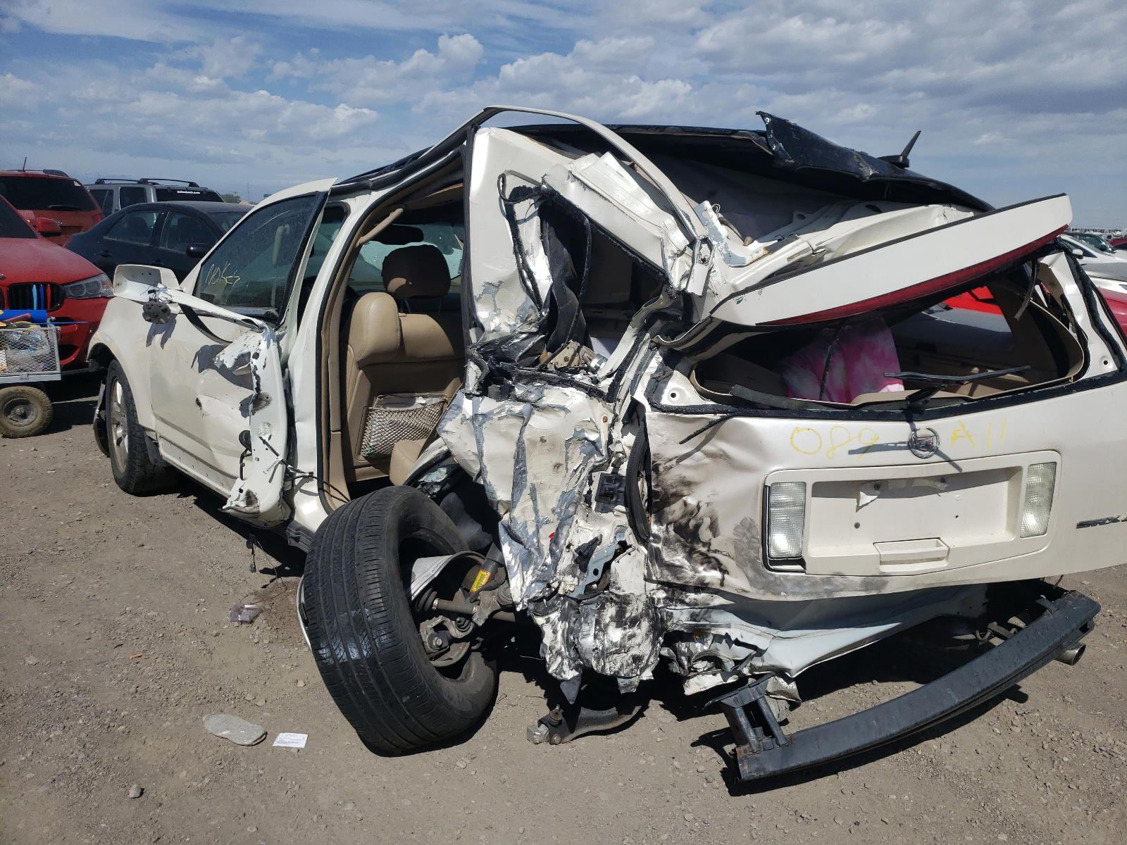 Photo 9 from auction – 2008 CADILLAC SRX with VIN 1GYEE437980184089