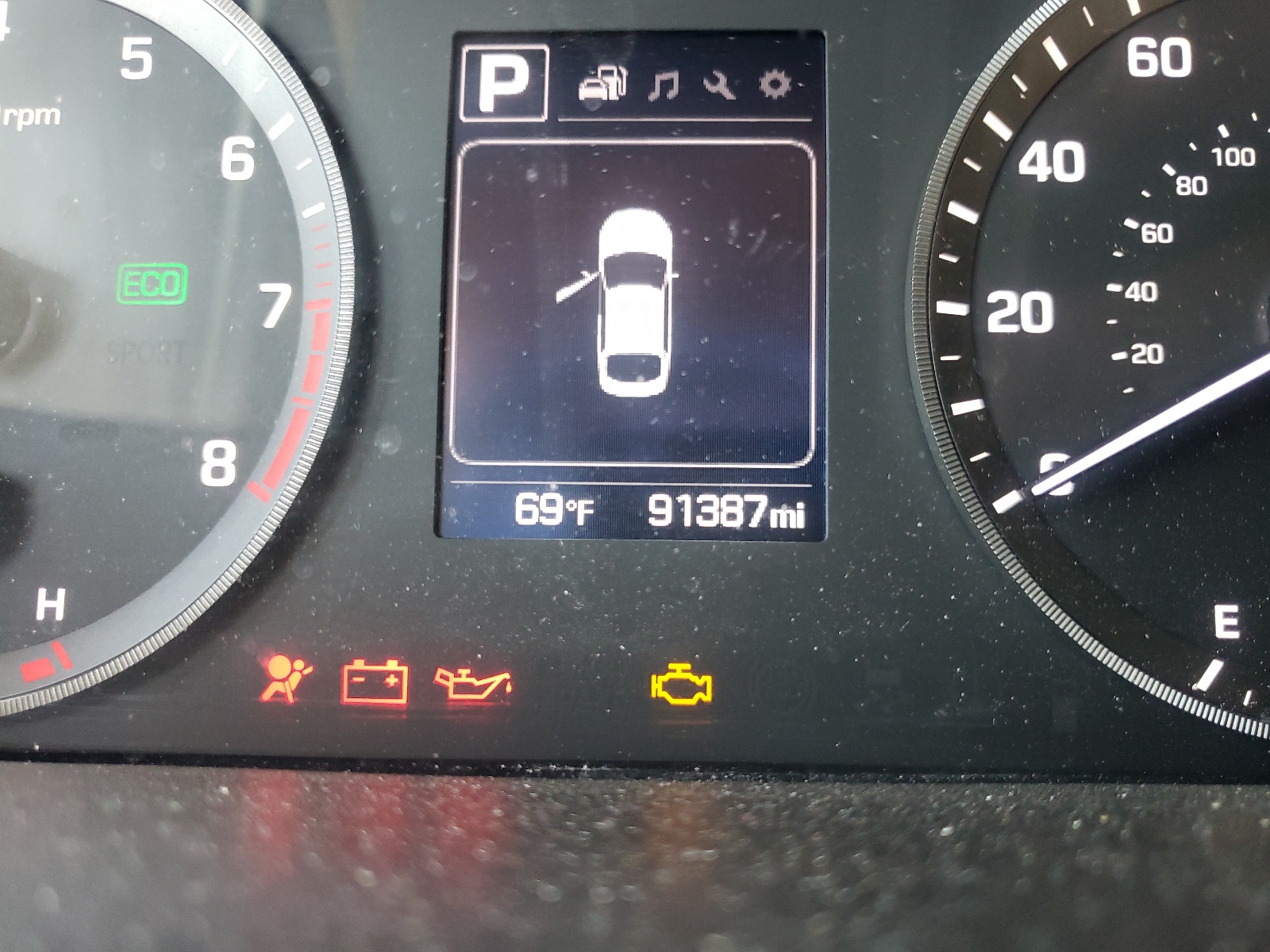 Photo 8 from auction – 2017 HYUNDAI SONATA SPO with VIN 5NPE34AF6HH449138
