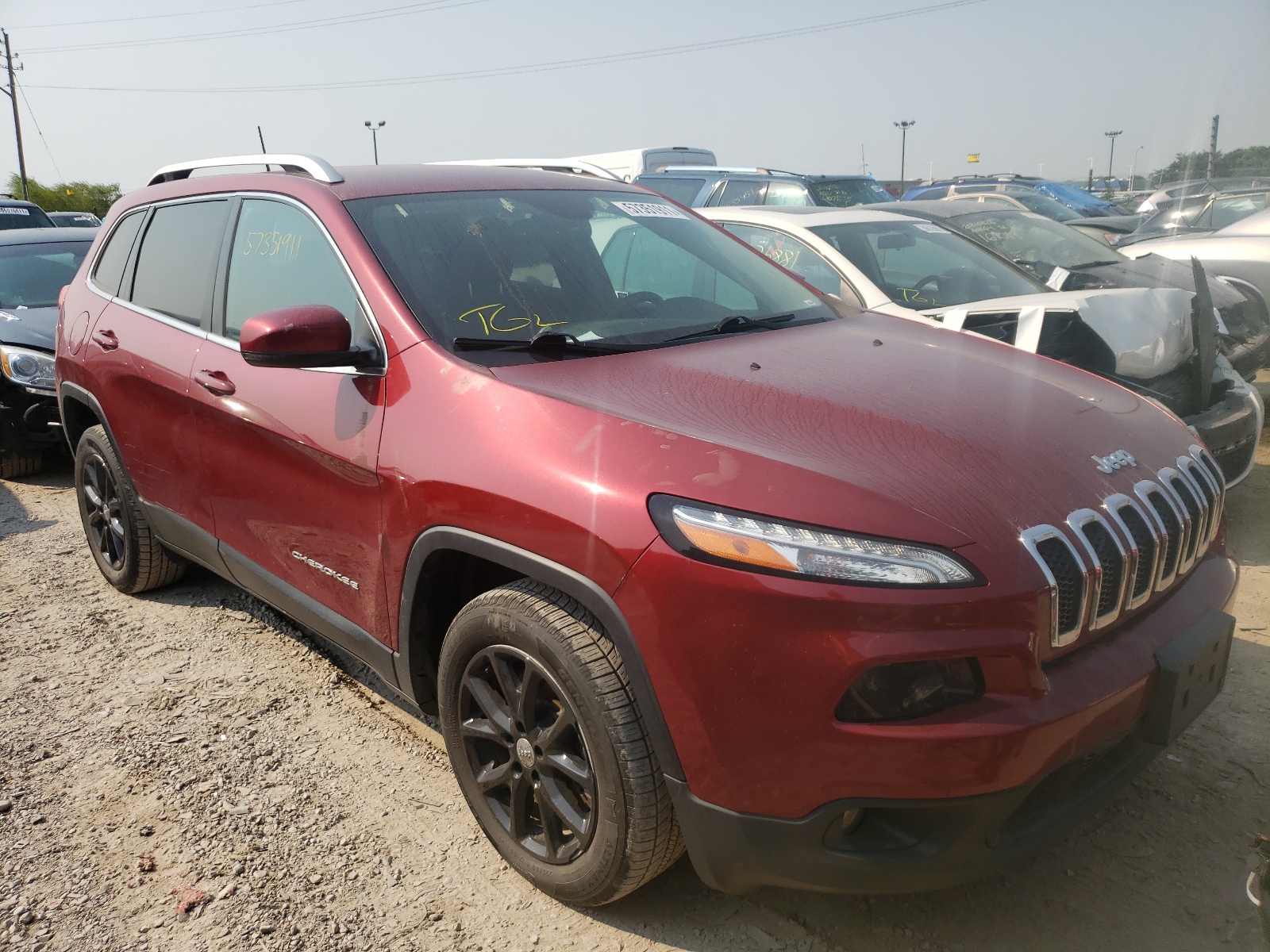 Photo 1 from auction – 2017 JEEP CHEROKEE L with VIN 1C4PJLCB8HW507179