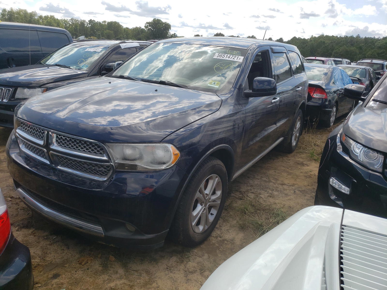 Photo 2 from auction – 2013 DODGE DURANGO SX with VIN 1C4RDJAG3DC539973