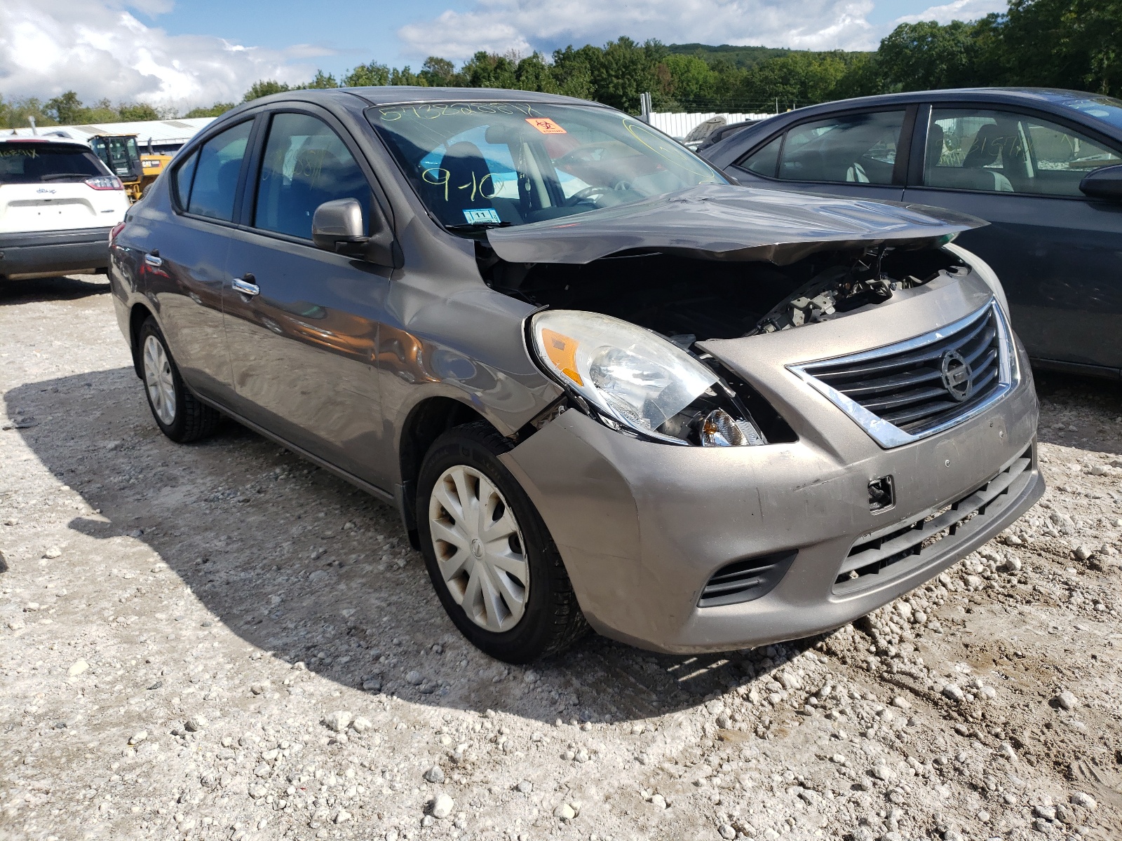 NISSAN VERSA S 2012 with VIN 3N1CN7AP0CL888861 - Photo from auction