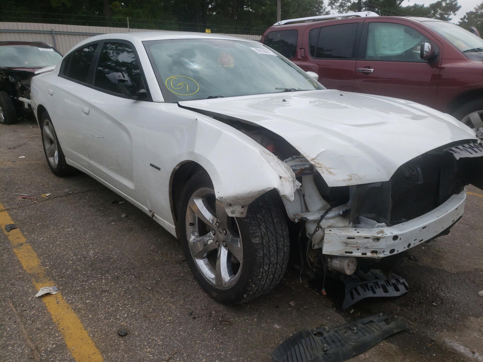 DODGE CHARGER R/ 2014 with VIN 2C3CDXCT4EH338671 - Photo from auction