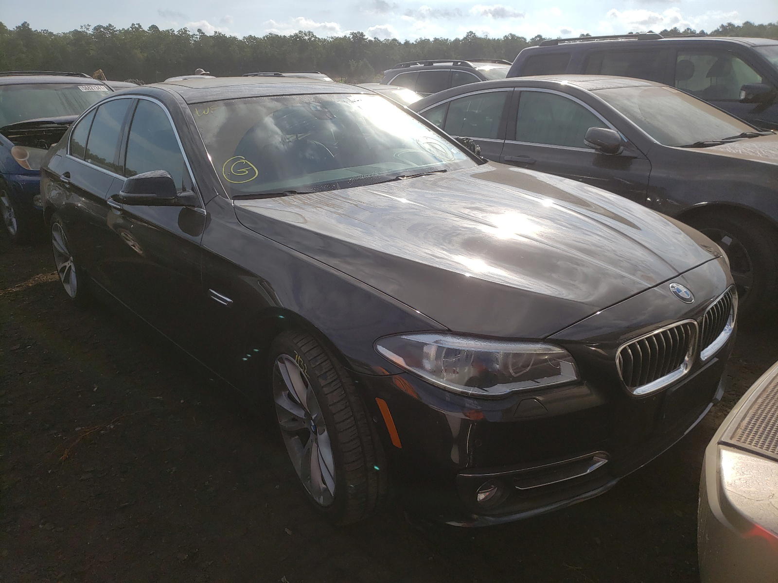 BMW 535 XI 2014 with VIN WBA5B3C56ED533220 - Photo from auction
