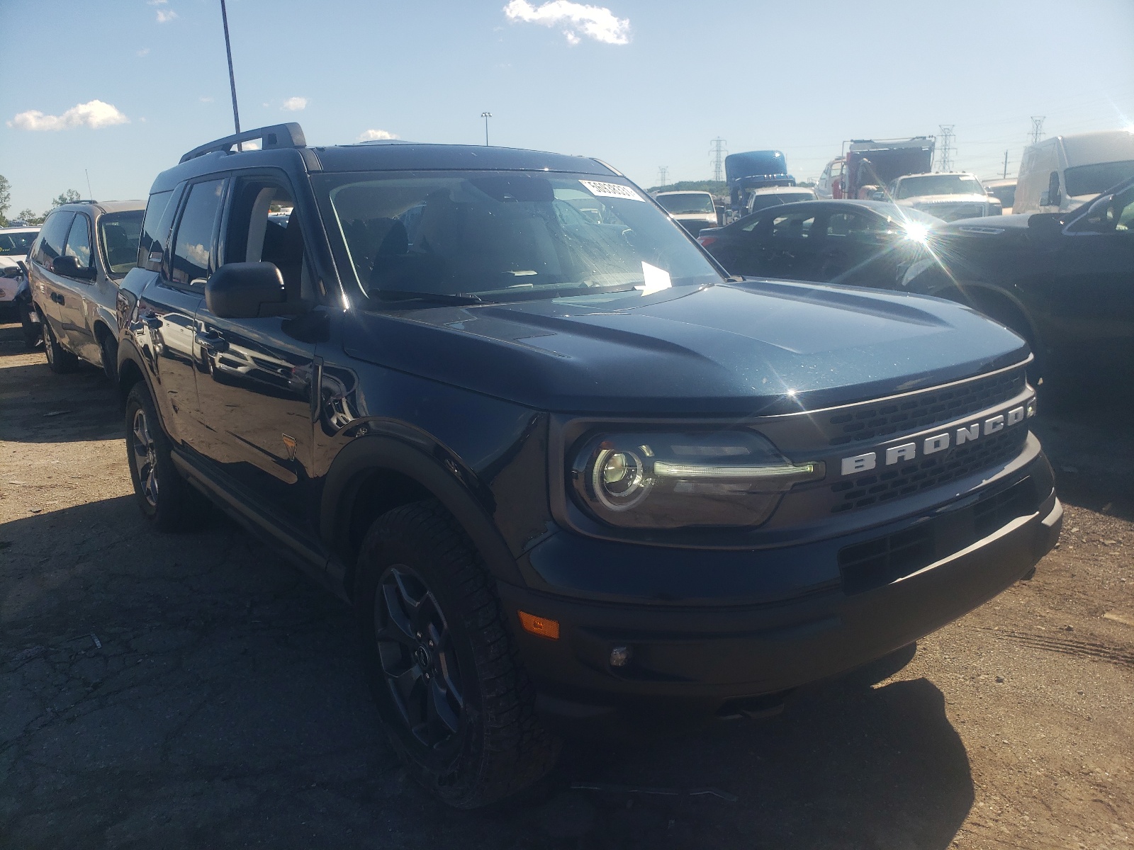 Photo 1 from auction – 2021 FORD BRONCO with VIN 3FMCR9D9XMRA51636