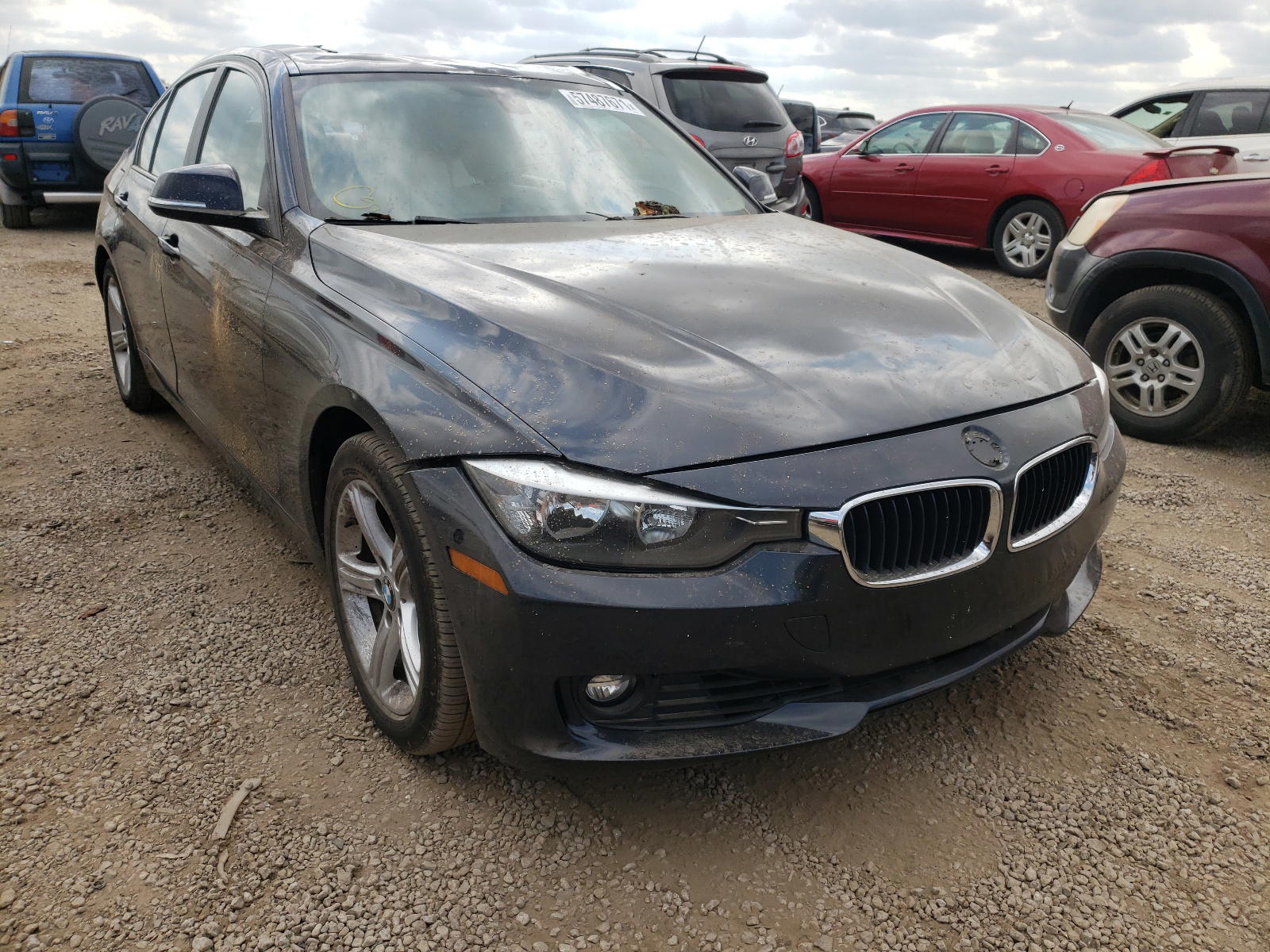 BMW 328 I 2013 with VIN WBA3A5G59DNP18998 - Photo from auction