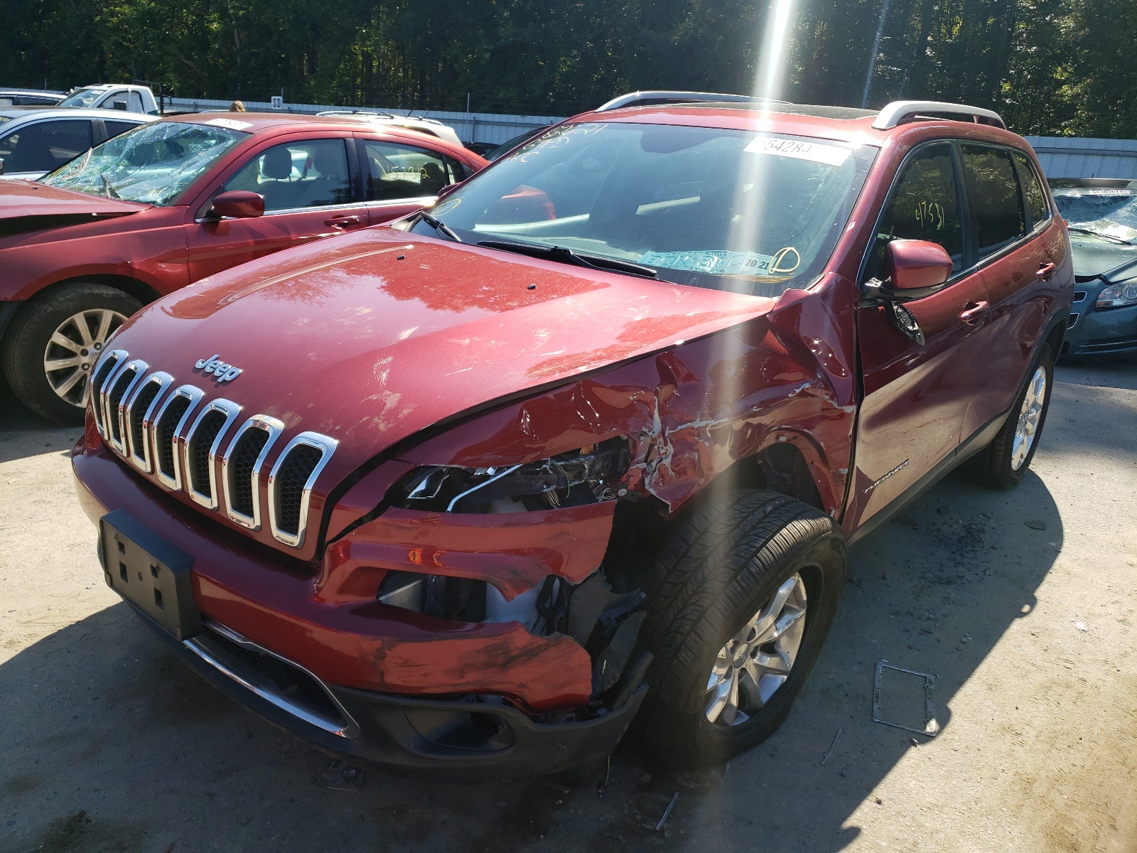 Photo 2 from auction – 2016 JEEP CHEROKEE L with VIN 1C4PJMDB8GW305784