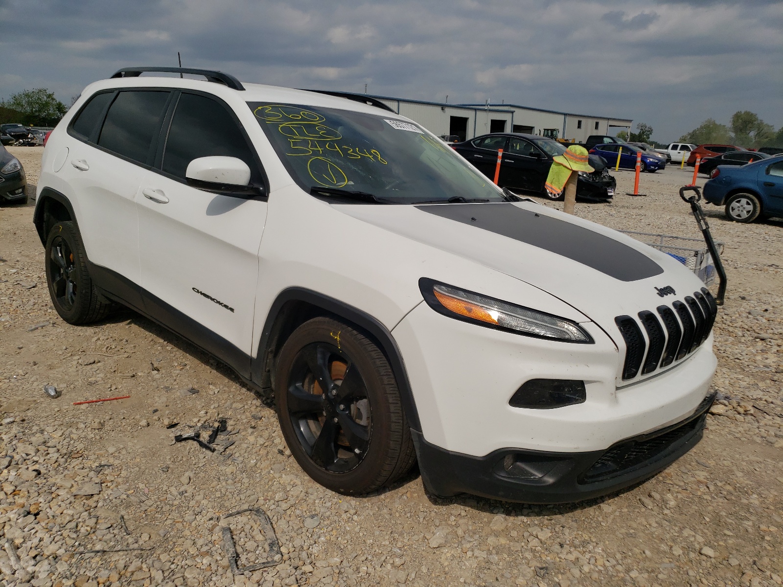 JEEP CHEROKEE L 2018 with VIN 1C4PJLCB1JD544348 - Photo from auction