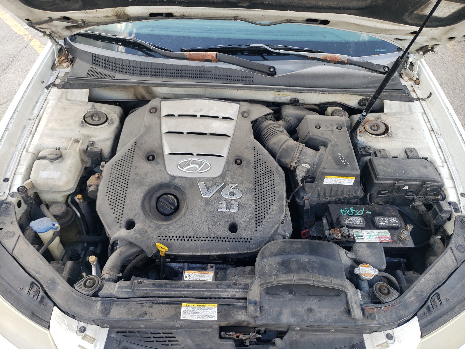 Photo 7 from auction – 2007 HYUNDAI SONATA SE with VIN 5NPEU46F57H155458