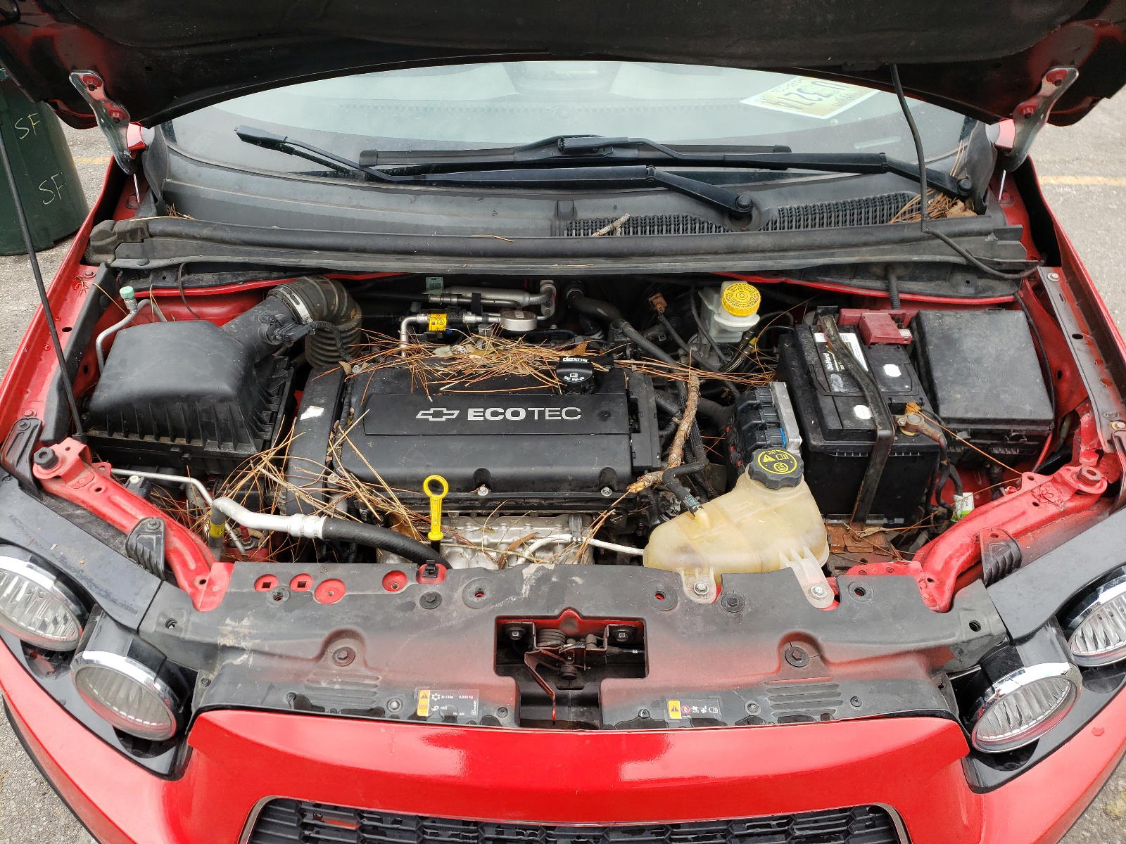 Photo 7 from auction – 2015 CHEVROLET SONIC with VIN 1G1JC5SH2F4216972