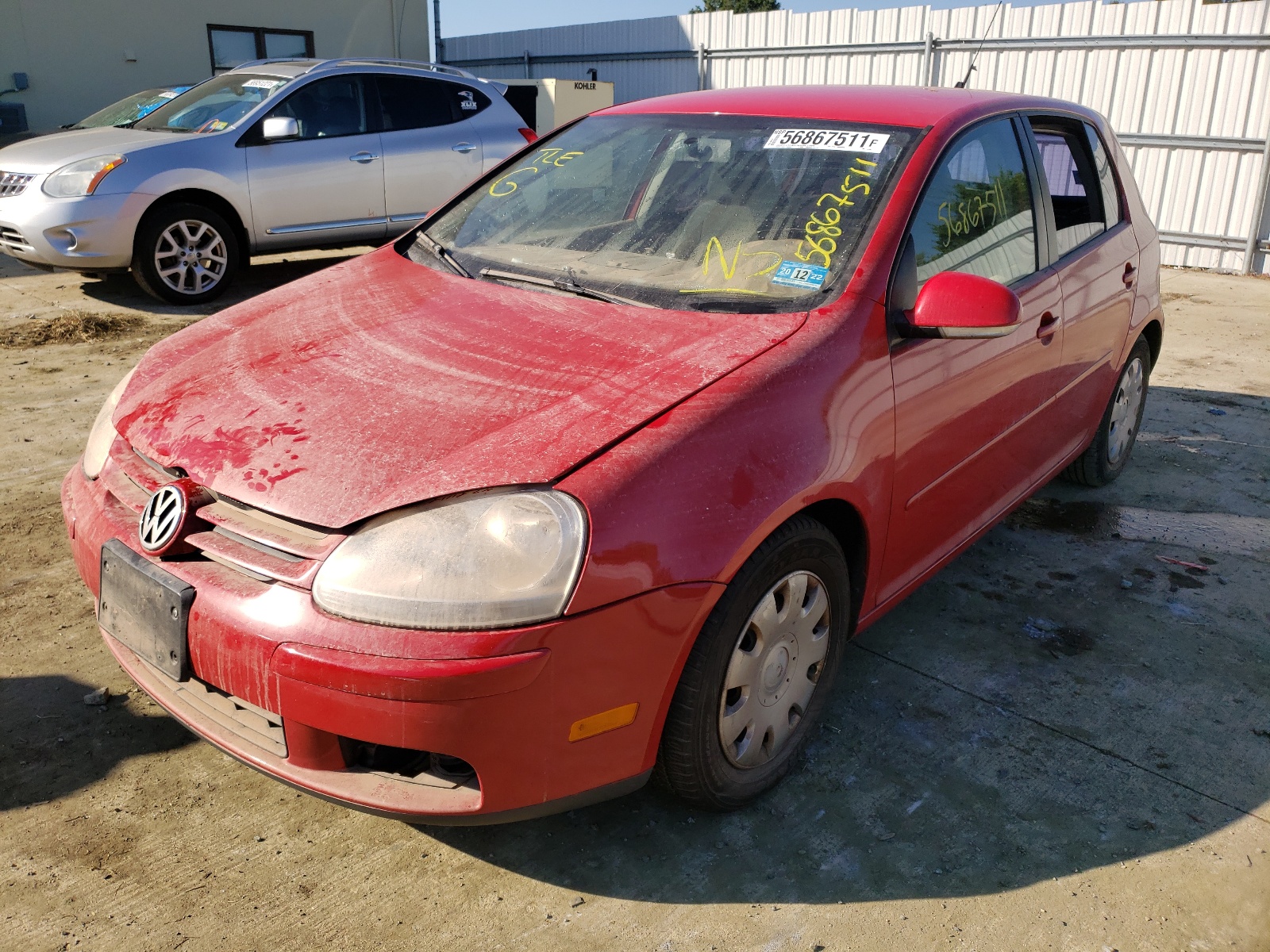 Photo 2 from auction – 2009 VOLKSWAGEN RABBIT with VIN WVWDB71K69W114700