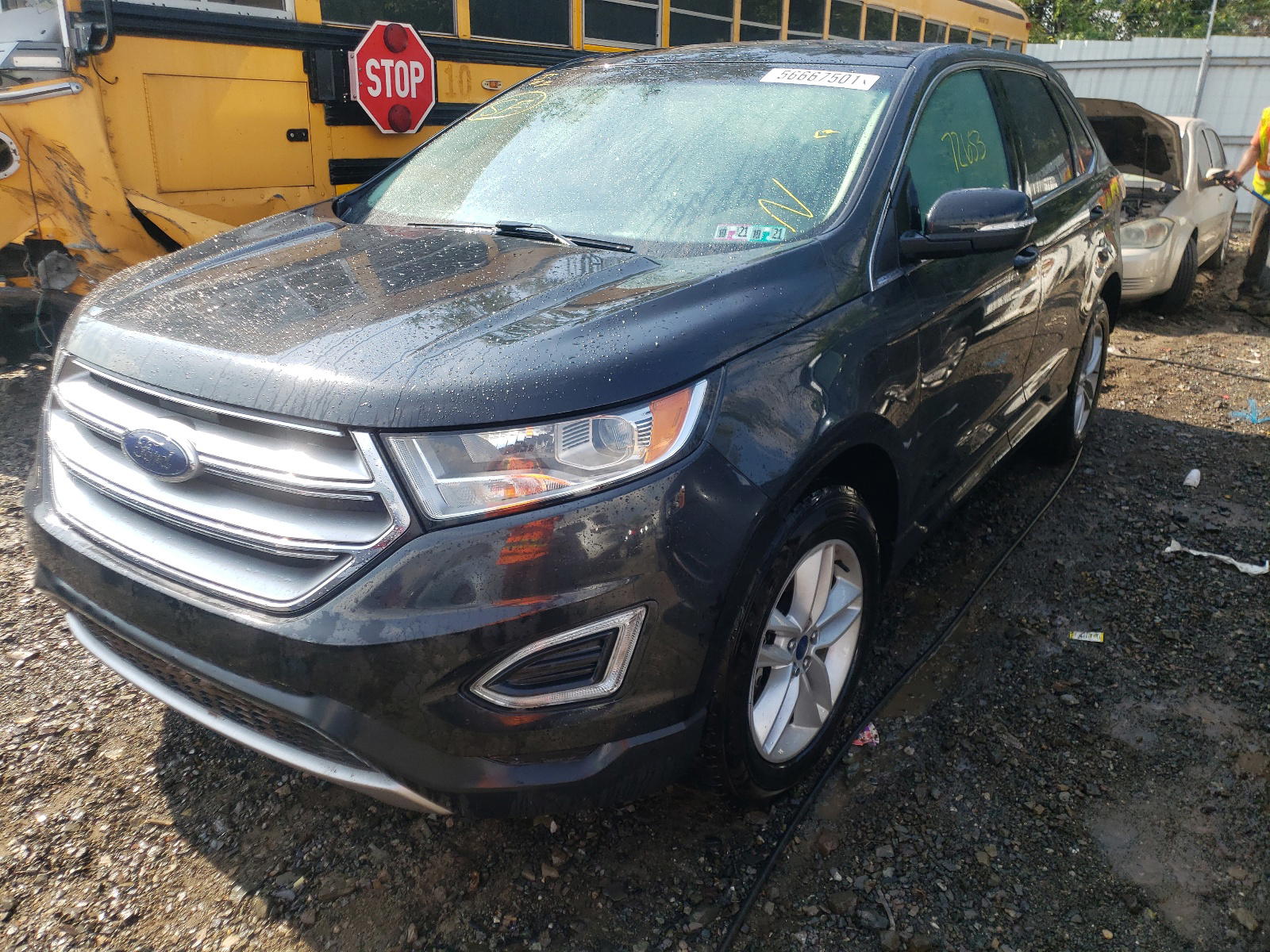 Photo 2 from auction – 2015 FORD EDGE SEL with VIN 2FMTK4J84FBB88589
