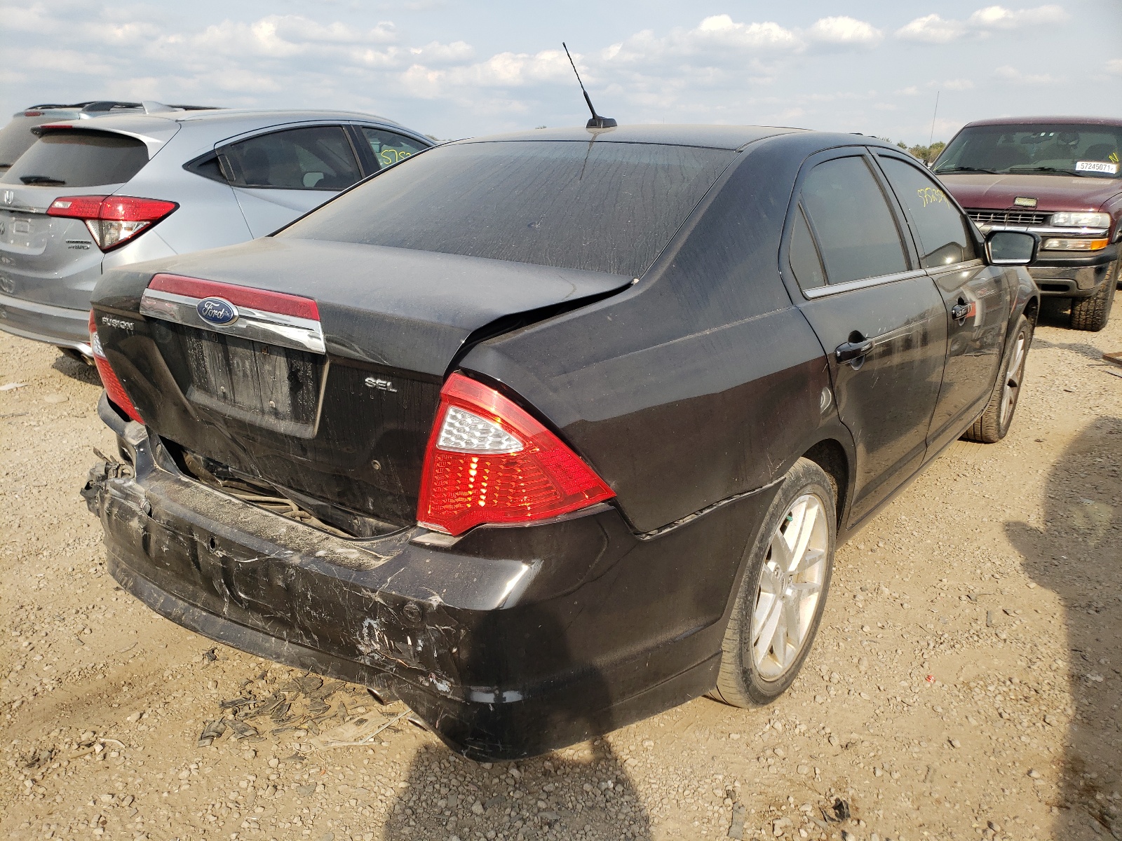 Photo 4 from auction – 2012 FORD FUSION SEL with VIN 3FAHP0JA2CR169078