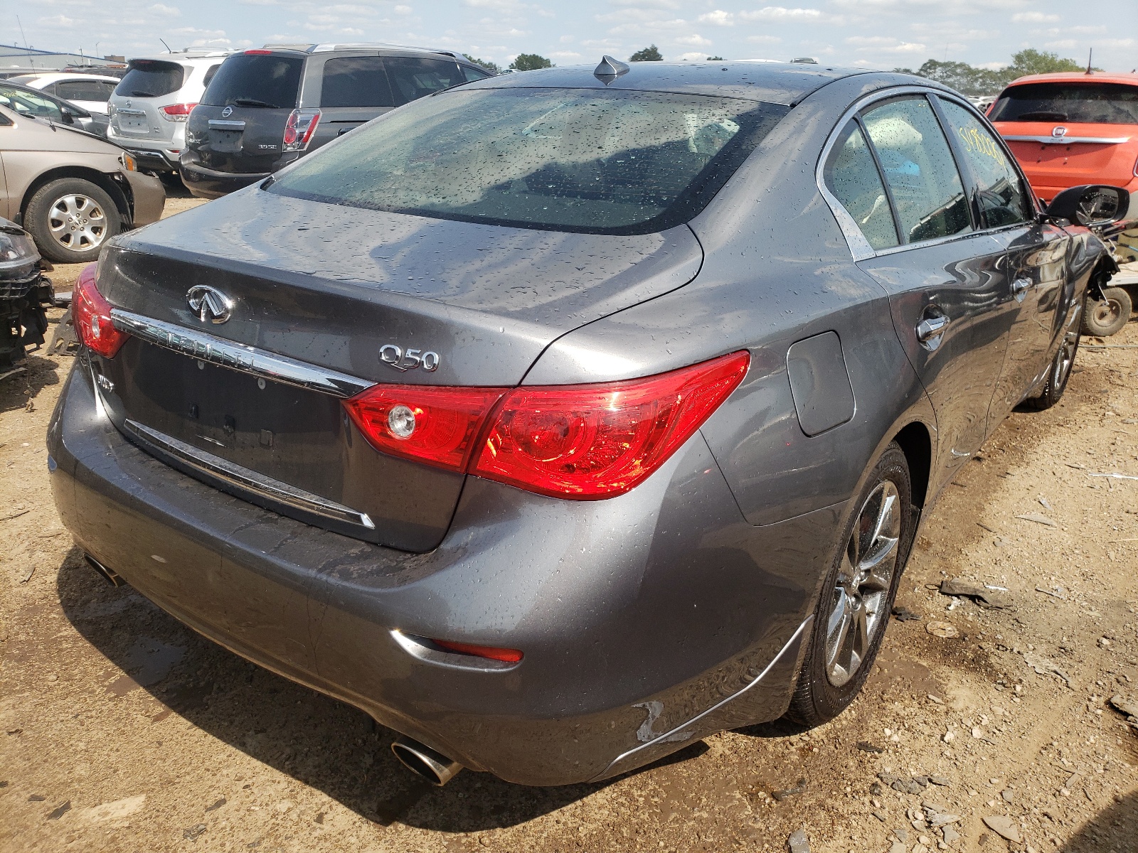 Photo 4 from auction – 2017 INFINITI Q50 PREMIU with VIN JN1EV7AR9HM837298