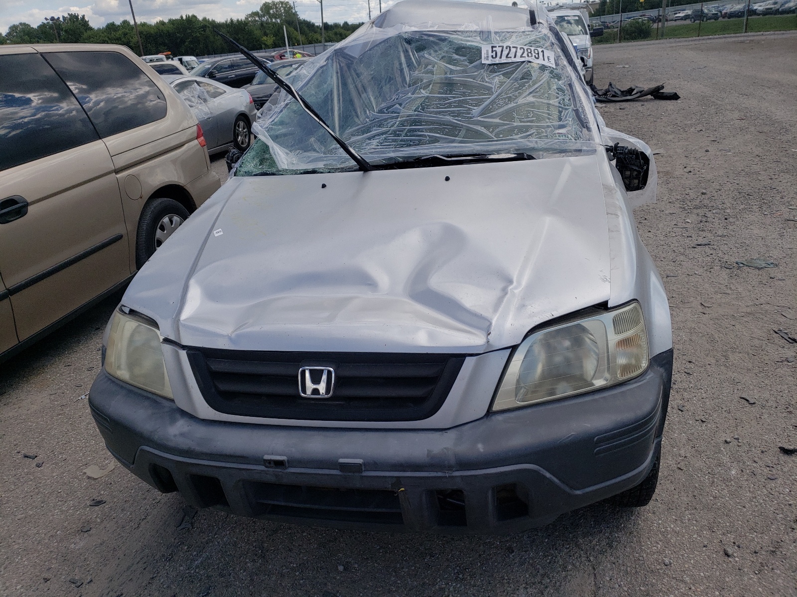 Photo 9 from auction – 2001 HONDA CR-V EX with VIN JHLRD18641S026815