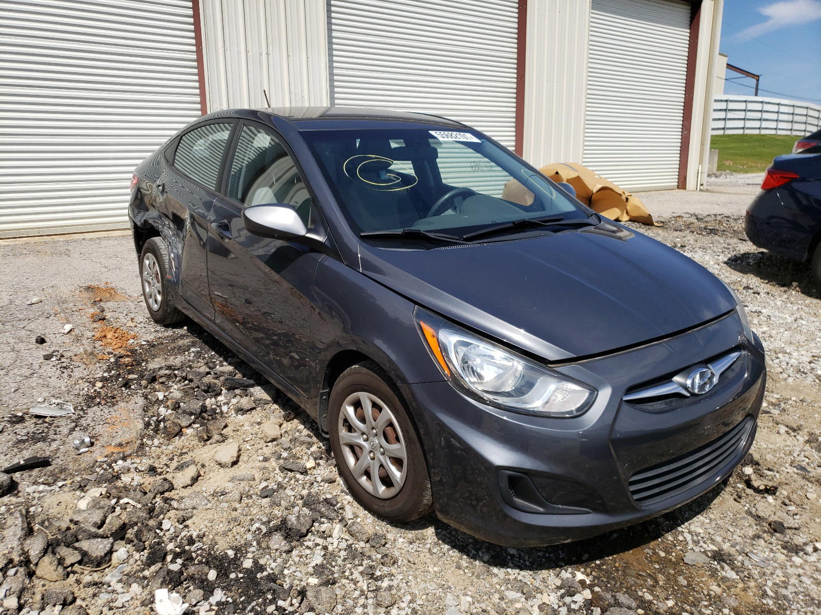 HYUNDAI ACCENT GLS 2012 with VIN KMHCT4AE7CU257557 - Photo from auction
