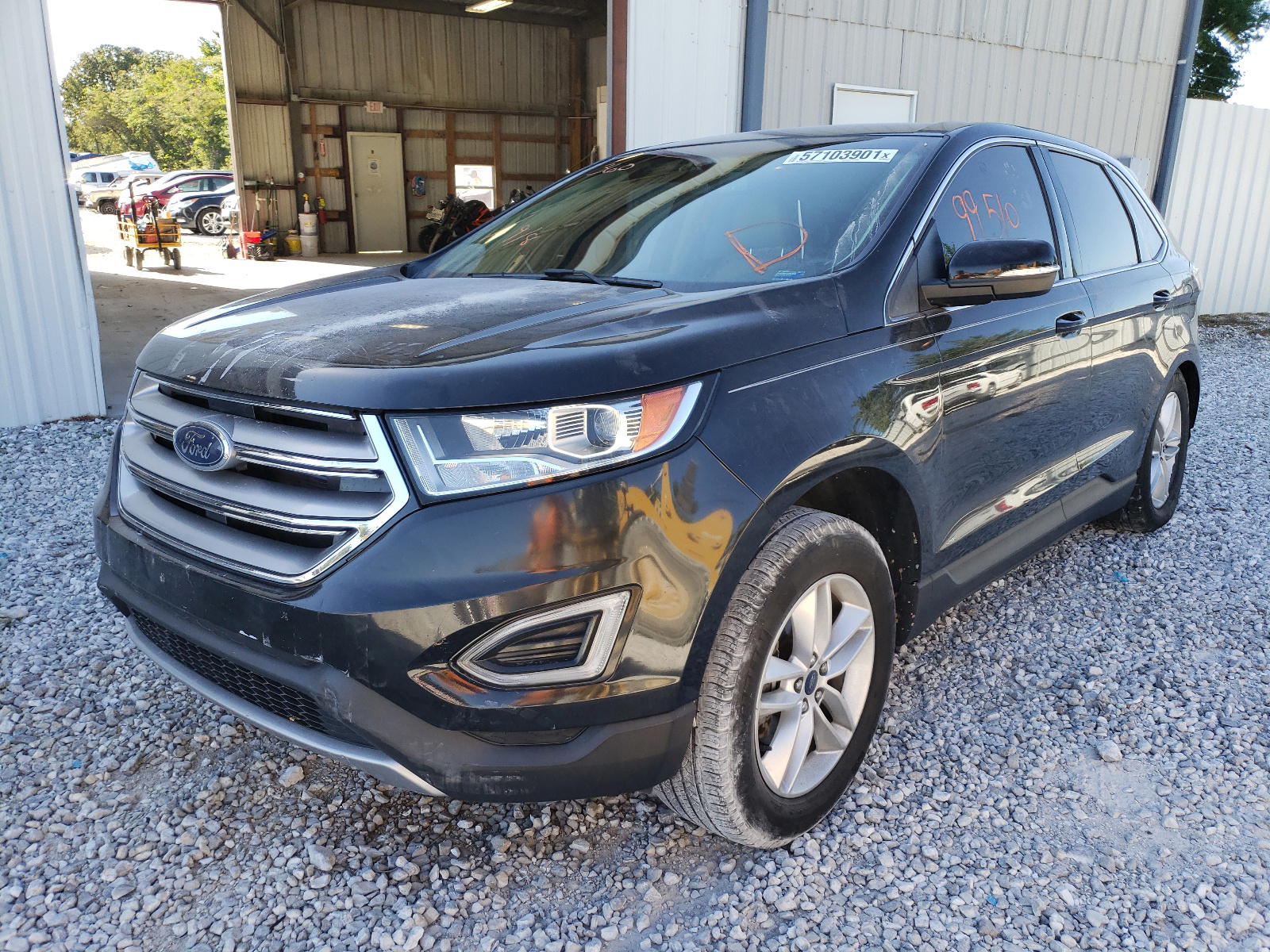 Photo 2 from auction – 2015 FORD EDGE SEL with VIN 2FMTK3J8XFBB32523