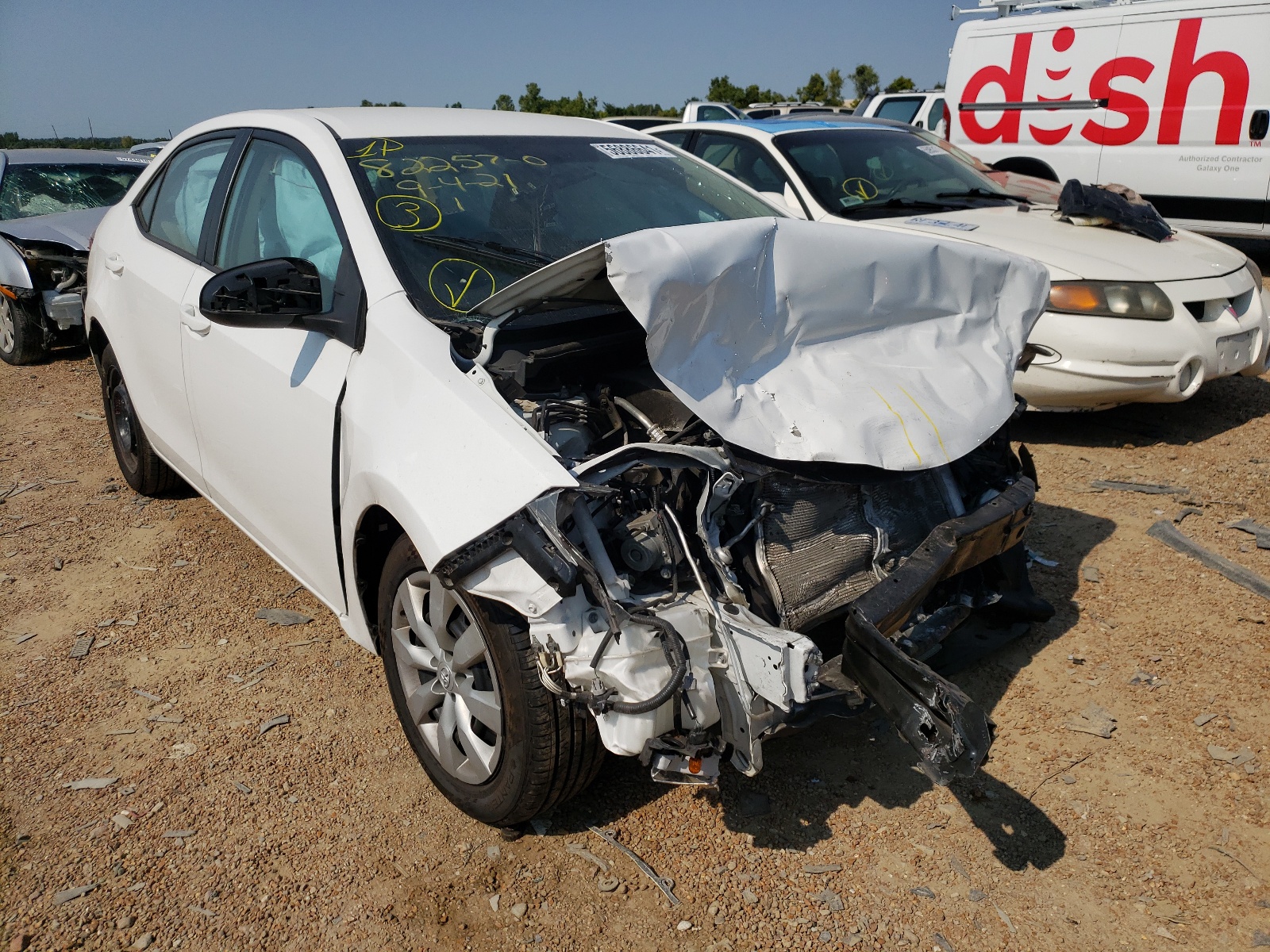 Photo 1 from auction – 2016 TOYOTA COROLLA L with VIN 2T1BURHE0GC561137
