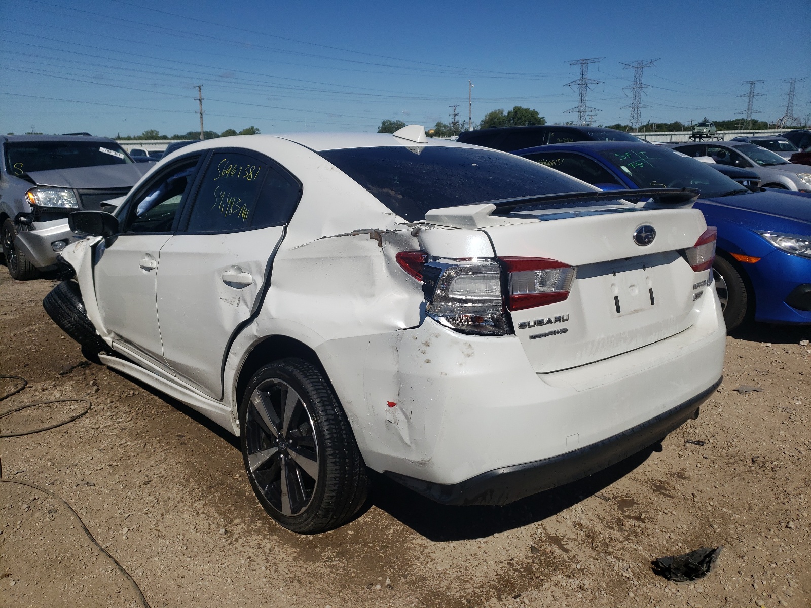 Photo 3 from auction – 2019 SUBARU IMPREZA SP with VIN 4S3GKAM61K3600122