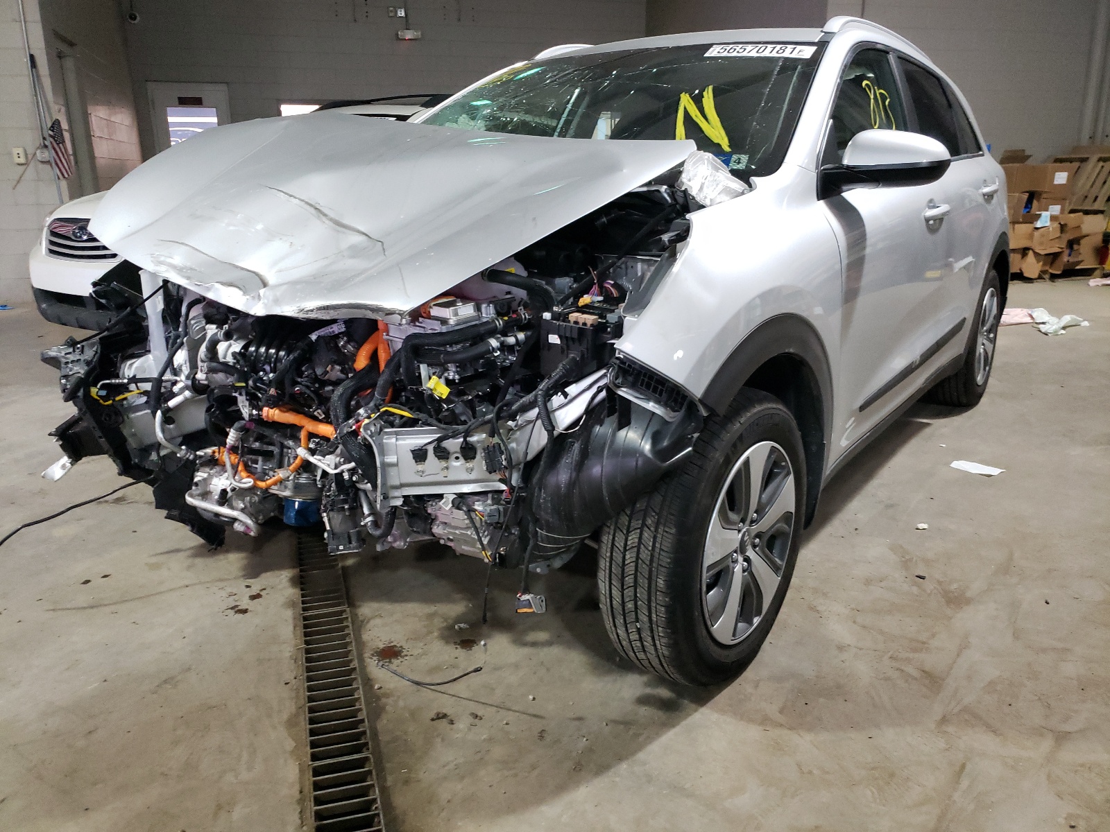 Photo 2 from auction – 2021 KIA NIRO LX with VIN KNDCB3LC5M5469267
