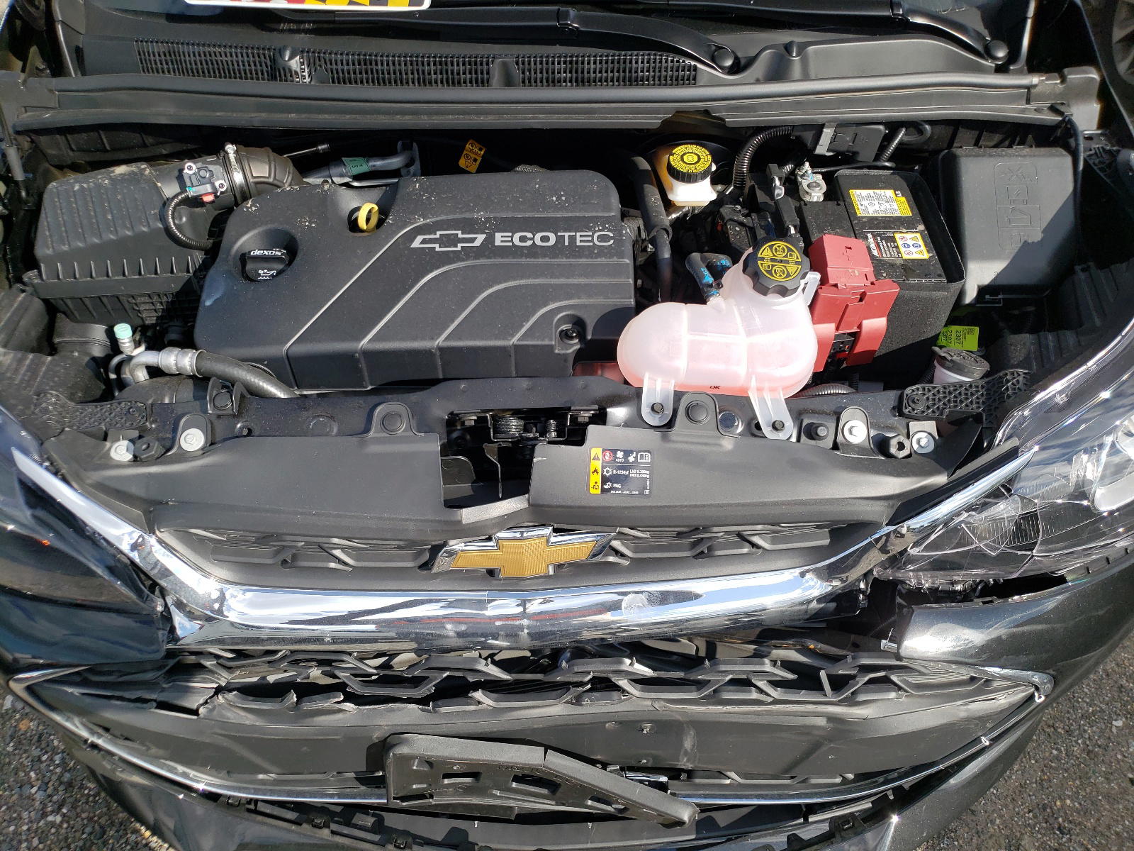 Photo 7 from auction – 2021 CHEVROLET SPARK 1LT with VIN KL8CD6SA4MC224993