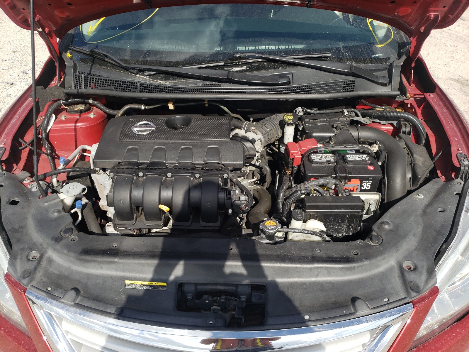 Photo 7 from auction – 2015 NISSAN SENTRA S with VIN 3N1AB7AP2FL665547