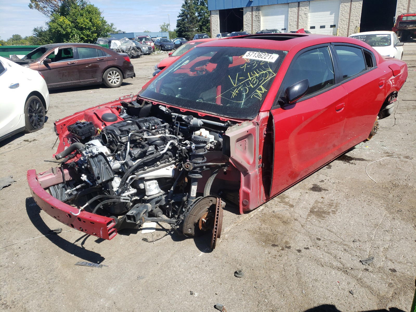 Photo 2 from auction – 2016 DODGE CHARGER R/ with VIN 2C3CDXCT8GH241444