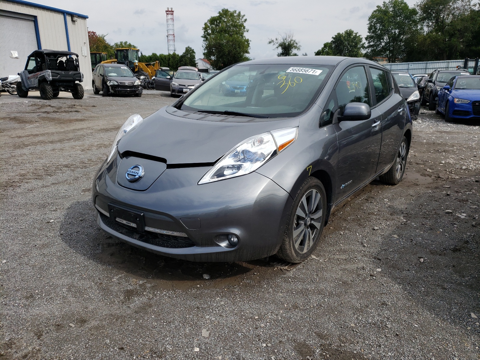 Photo 2 from auction – 2015 NISSAN LEAF S with VIN 1N4AZ0CP1FC315387