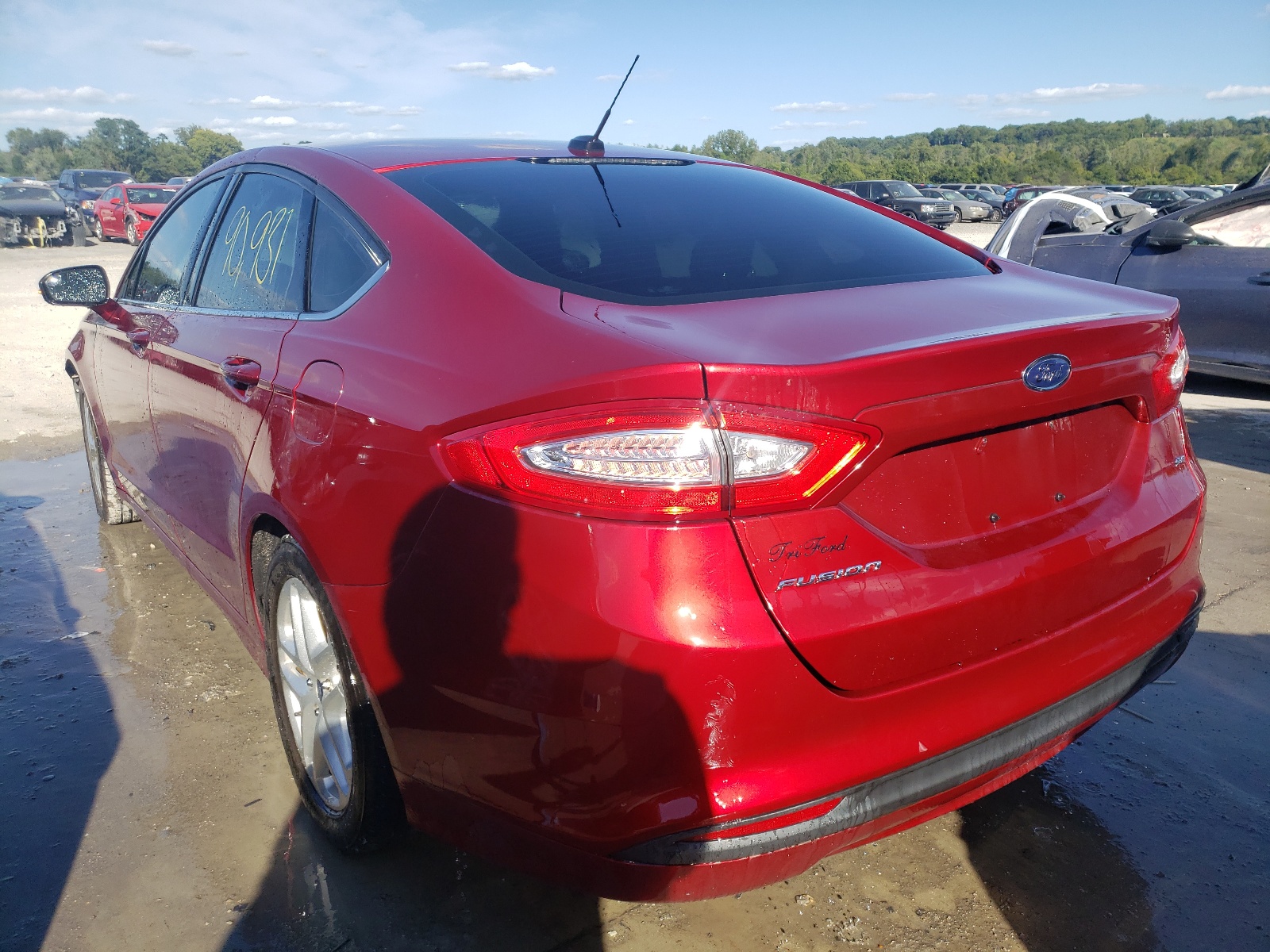 Photo 3 from auction – 2014 FORD FUSION SE with VIN 1FA6P0H7XE5395599