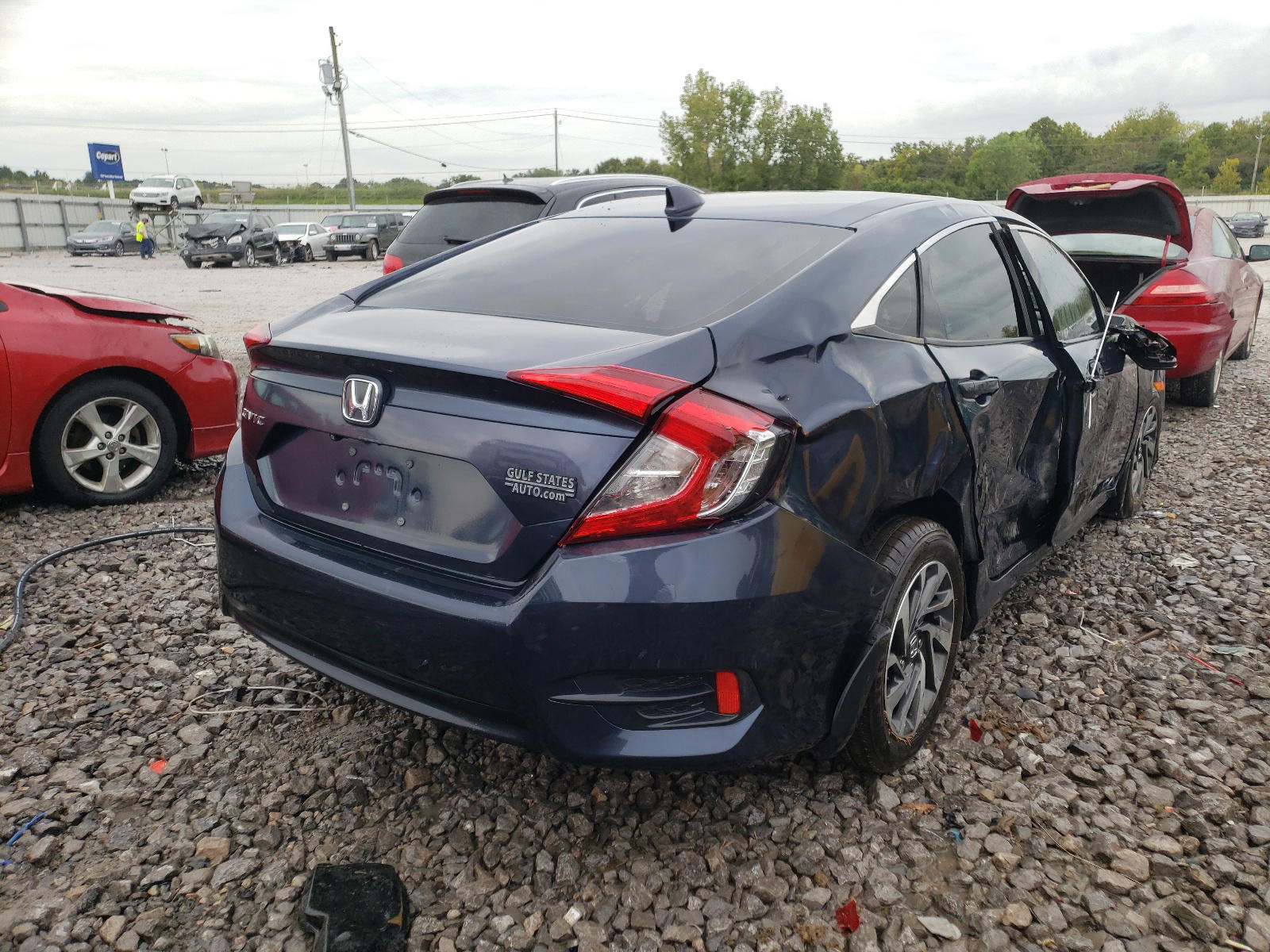 Photo 4 from auction – 2017 HONDA CIVIC EX with VIN 19XFC2F76HE045996