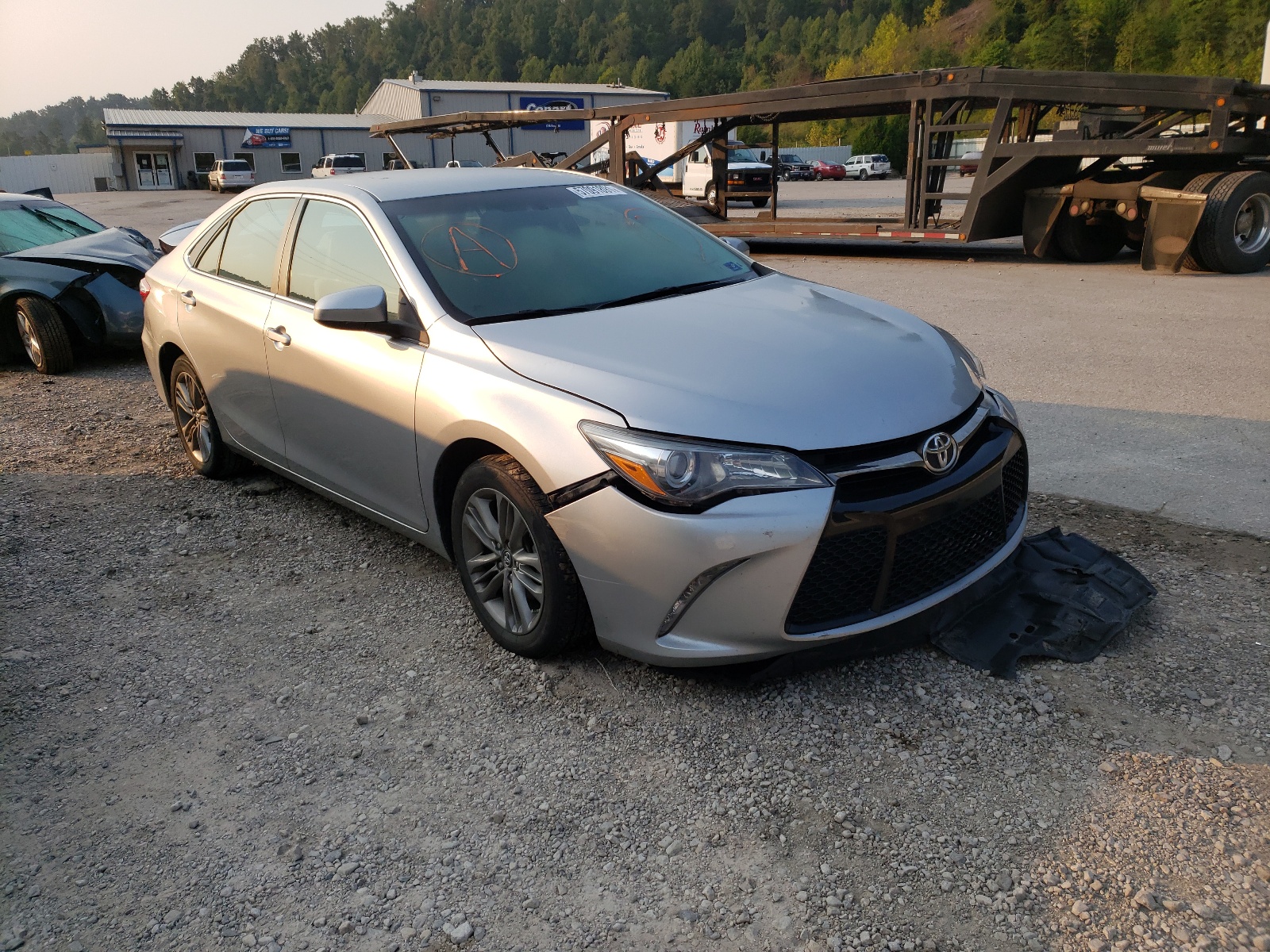 TOYOTA CAMRY LE 2016 with VIN 4T1BF1FK7GU244457 - Photo from auction
