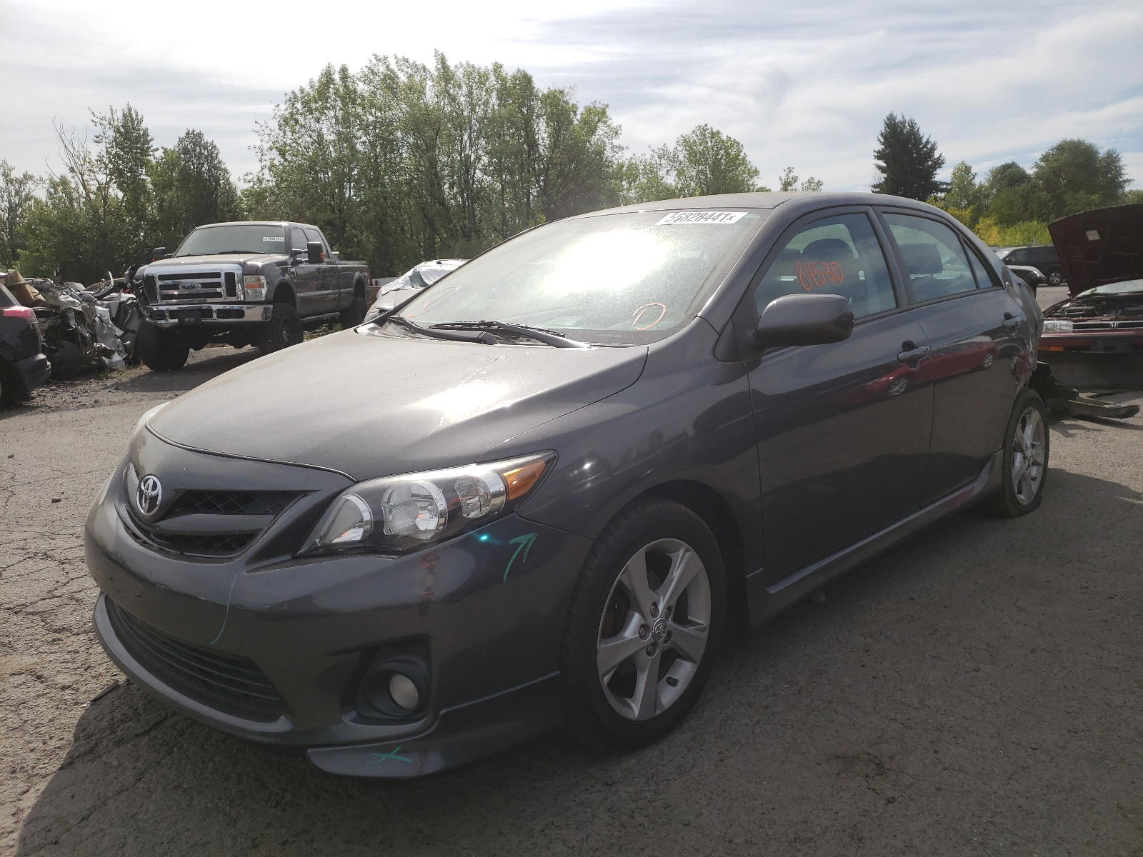 Photo 2 from auction – 2012 TOYOTA COROLLA BA with VIN 2T1BU4EE5CC883077