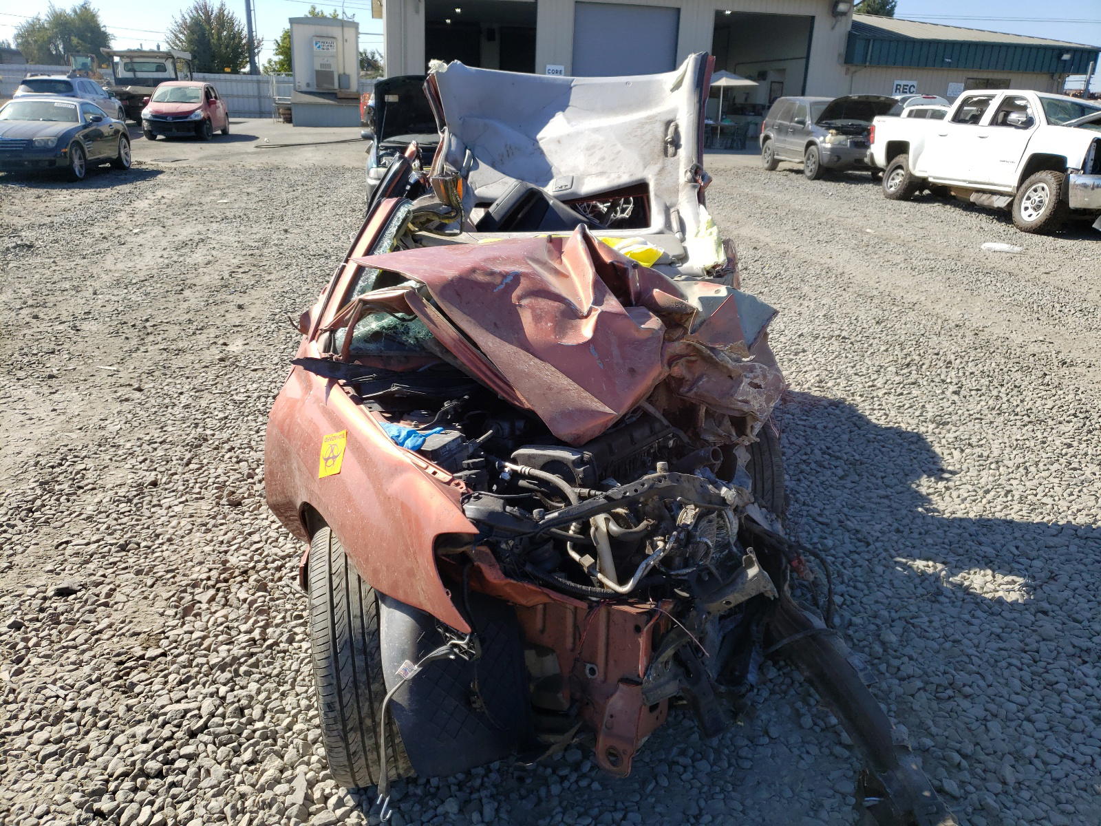 Photo 9 from auction – 2007 KIA SPECTRA with VIN KNAFE122575008959